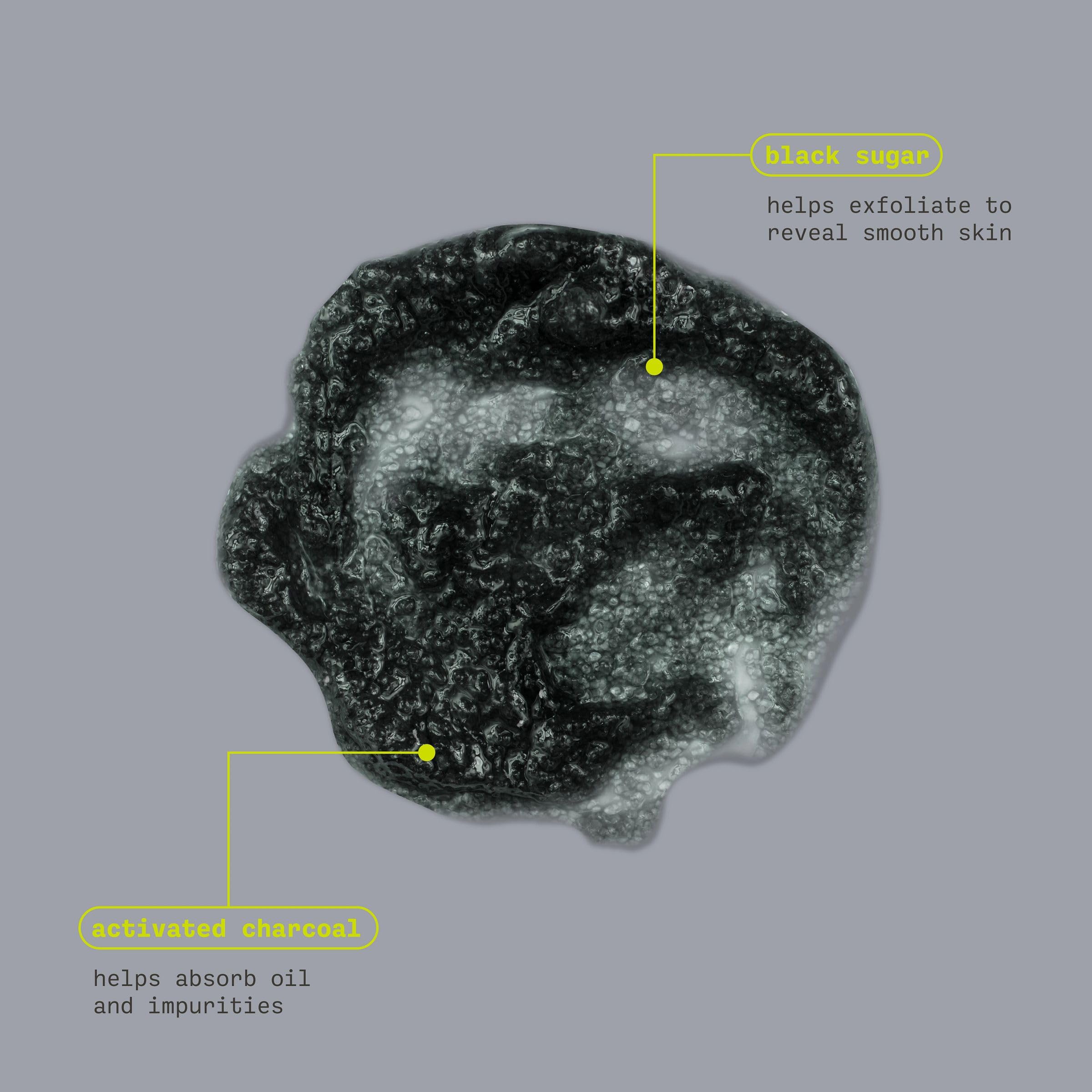 Freeman Exfoliating Gel Mask + Scrub - Charcoal + Black Sugar 175 ml