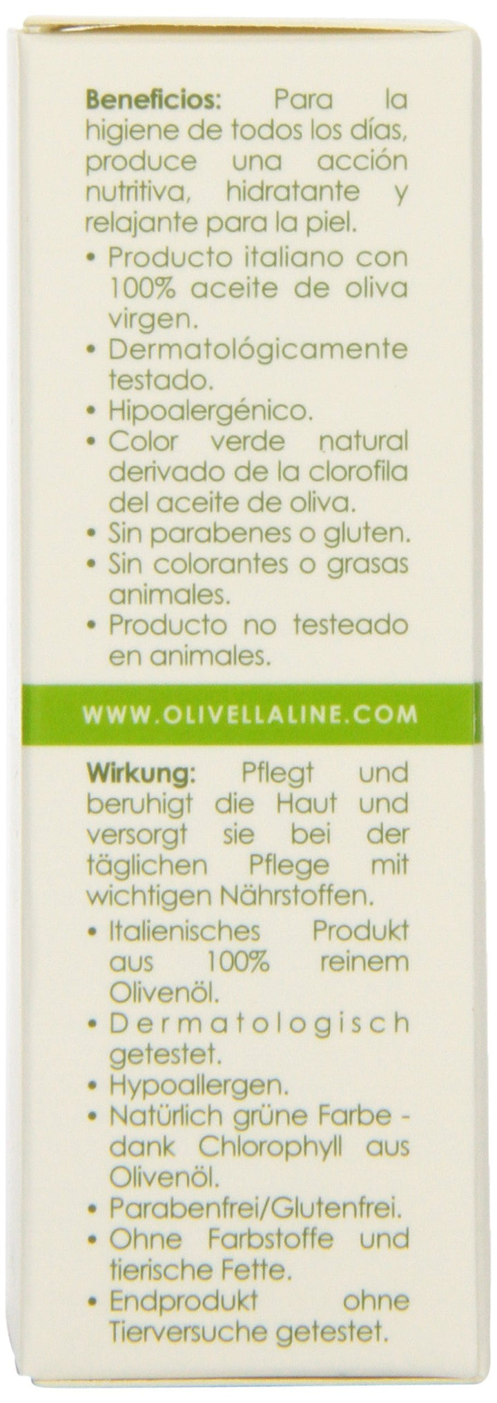 Olivella Face and Body Soap, Scented All-Natural 100% Virgin Olive Oil from Italy, 5.29-Ounce Bars (Pack of 12)