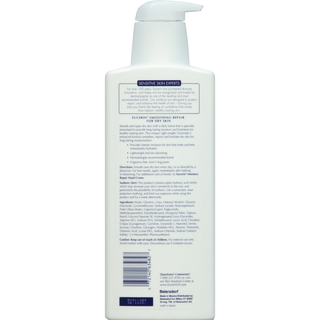 Eucerin Advanced Repair Dry Skin Lotion 16.9 Oz (Pack Of 2)