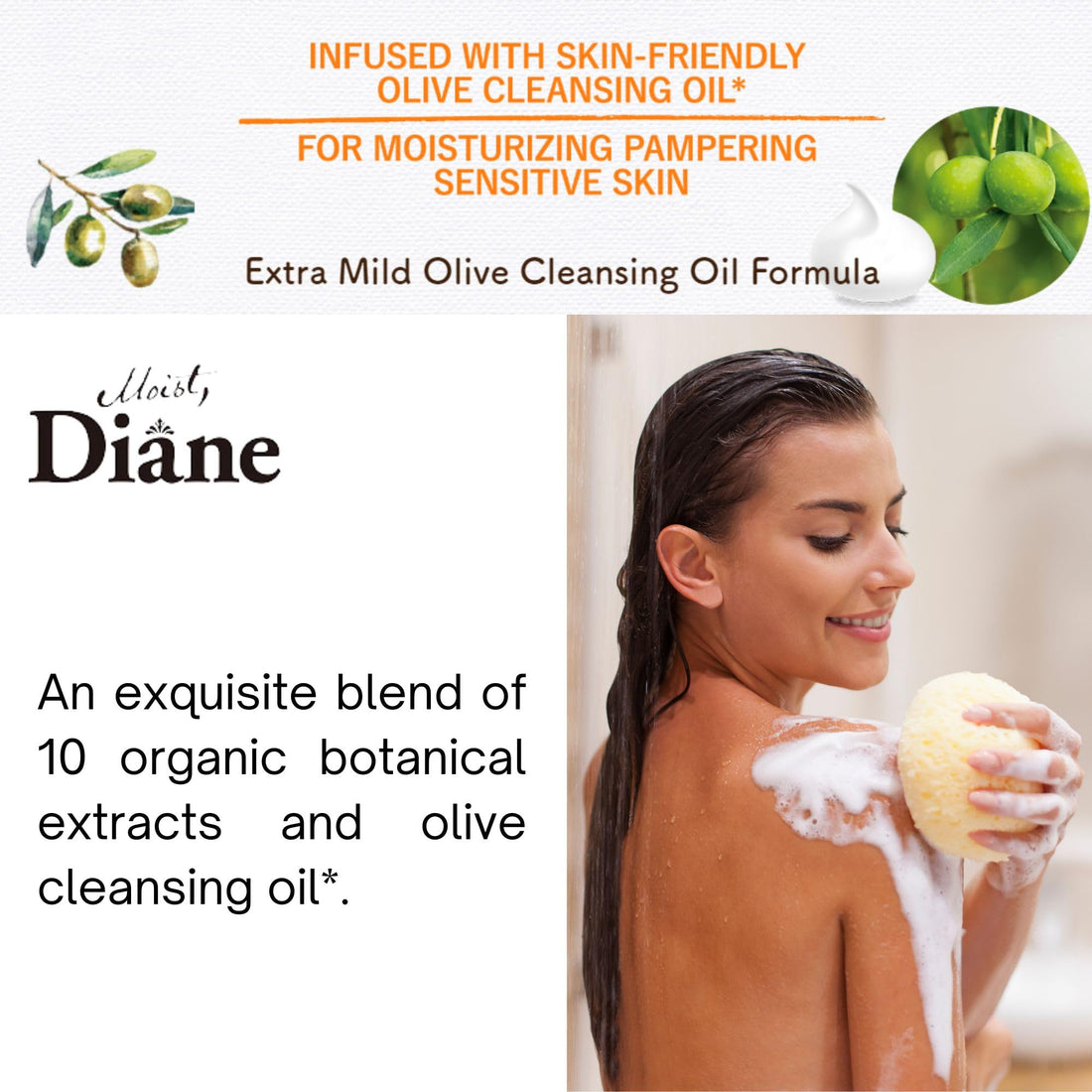 Moist Diane Botanical Body Soap Sicilian Fruits