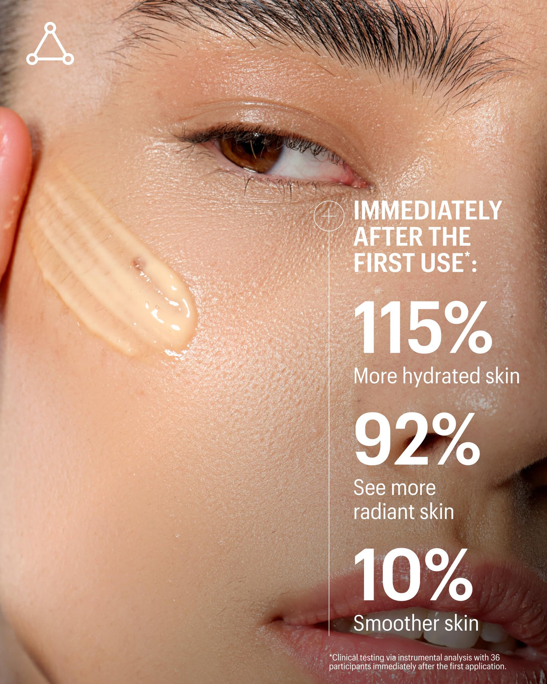 Allies of Skin Peptides & Antioxidants Advanced Firming Daily Treatment with 13 Brighteners, 9 Antioxidants, 7 Firming Peptides, 5% Teprenone & Ferulic Complex and 3% Biotech Algae Complex 48ml/1.6oz