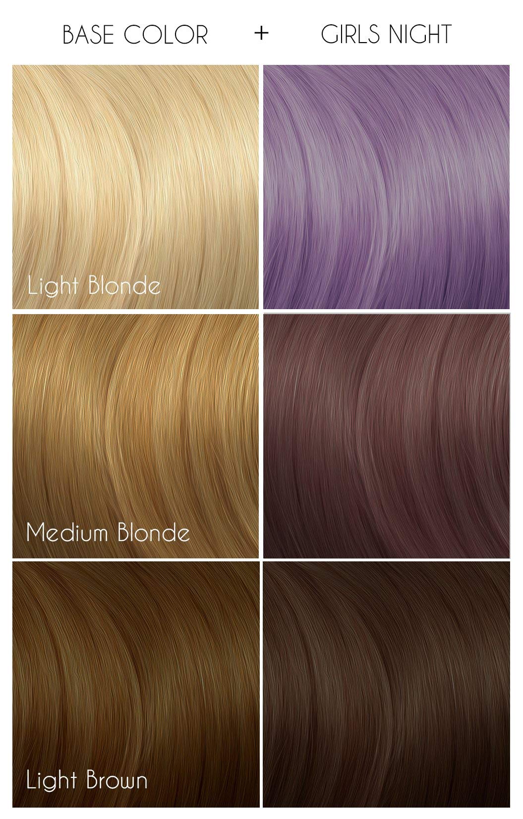 ARCTIC FOX 100% VEGAN GIRLS NIGHT SEMI PERMANENT HAIR COLOR DYE 4 OZ by Arctic Fox