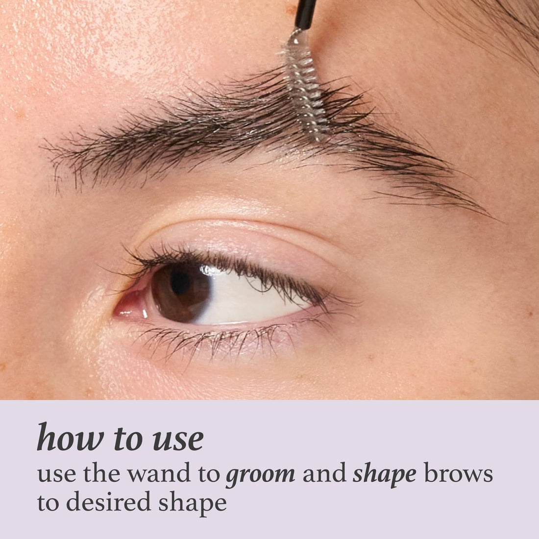 Julep Brow 101 Clear Eyebrow Scultping Gel - Precision Brush For Sculpting – Long-Lasting, Lightweight Formula for Natural,Tamed Brows