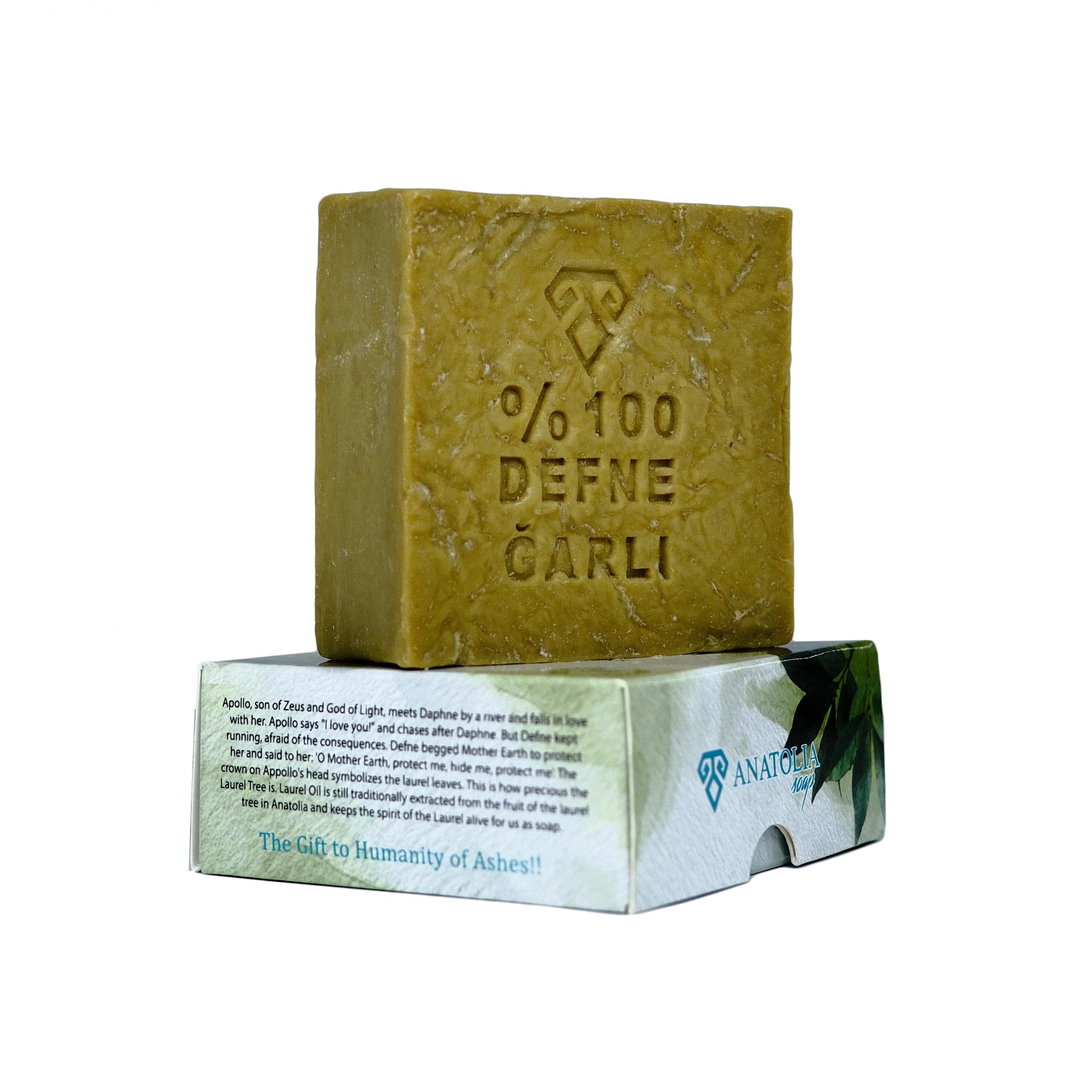 Aleppo Soap, 5 oz | 100% Pure Laurel Oil Shampoo Bar for Dry Hair & Hair Growth | Organic Handmade Natural Castile Soap for Women & Men