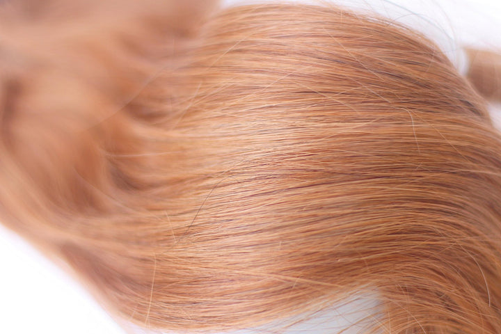 Tressmatch 20 22 Remy (Remi) Human Hair Clip In Extensions Thick To Ends Light Auburn/Red (Color #30) 10 Pieces(Pcs) Full Head Volume Set [Set Weight:5.3oz/150grams)