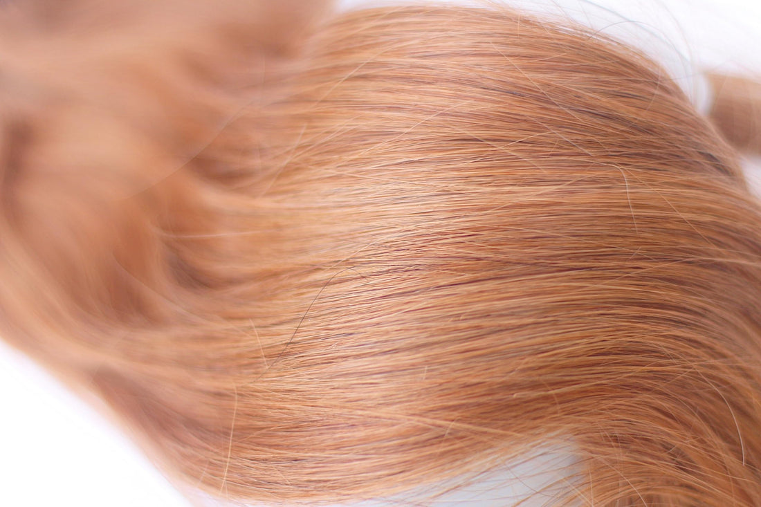 Tressmatch 20 22 Remy (Remi) Human Hair Clip In Extensions Light Auburn (Color #30) 9 Pieces(Pcs) Thick To Ends Full Head Set [Weight:4.4oz/125grams)