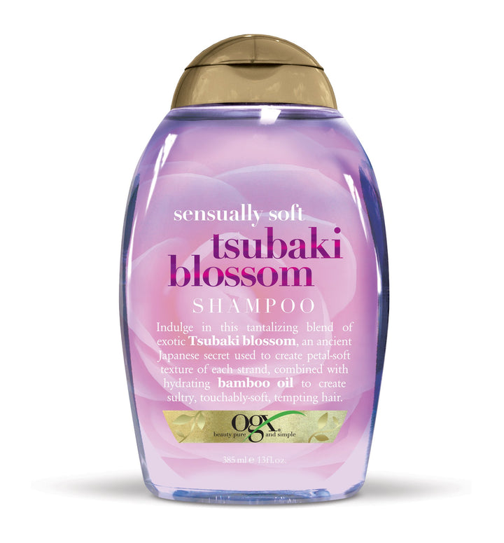 Organix Sensually Soft Plus Shampoo, Tsubaki Blossom, 13 Fluid Ounce