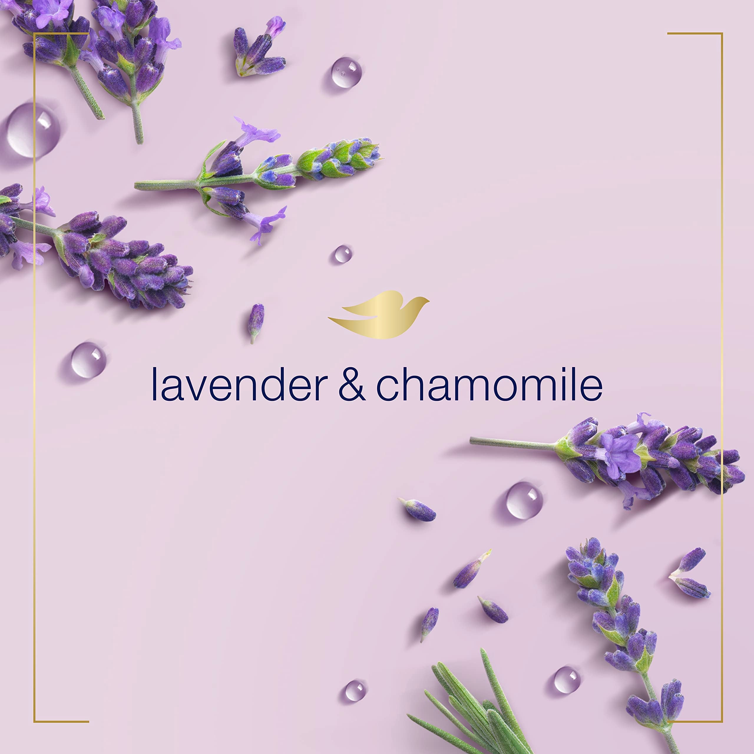 Dove Nourishing Foaming Hand Wash Touchless Dispenser Refill Lavender and Chamomile Moisturizing Hand Wash for Lasting Nourishment 10.1 oz 6-pack