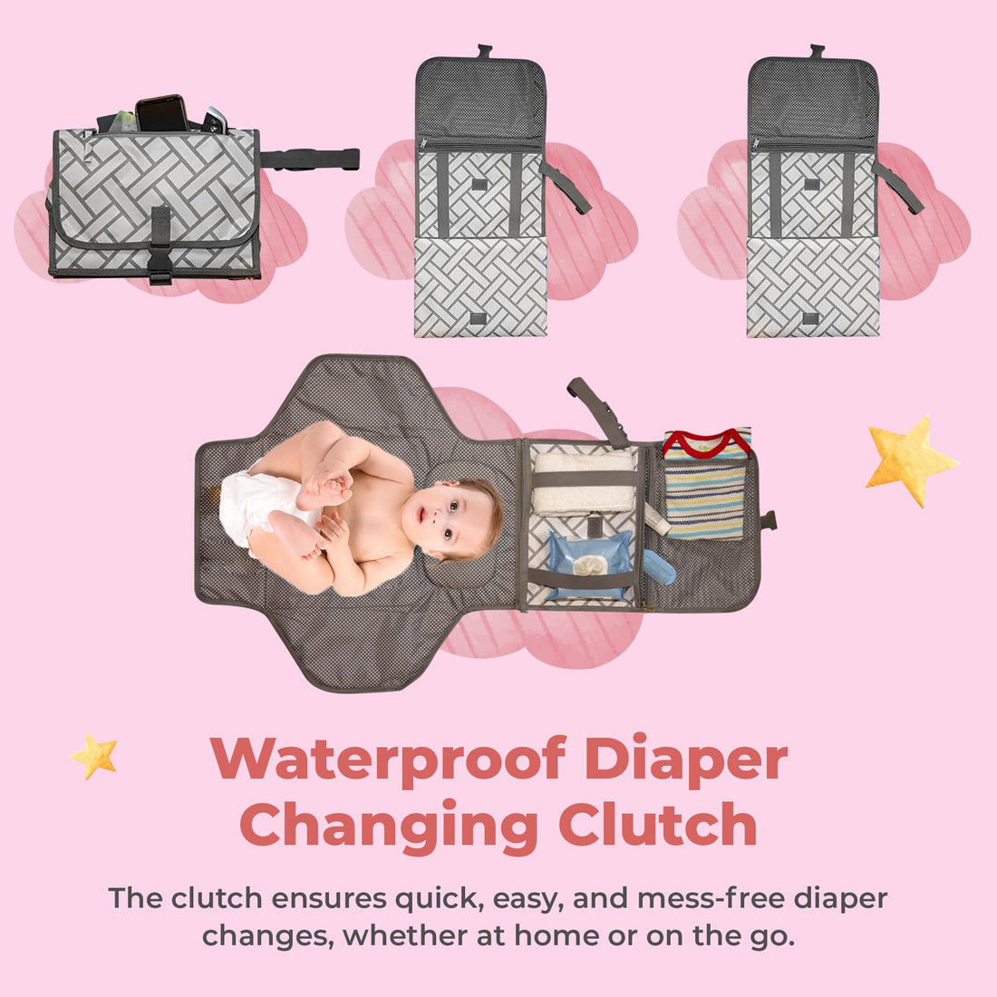 Welcome Home Precious Baby Gift Set | Newborn Baby Girl Gift Set with Baby Essentials | Gift for Expecting Moms and Gender Reveals | Baby Layette Set | Pink Baby Gift Basket | Nikki's Gift Baskets