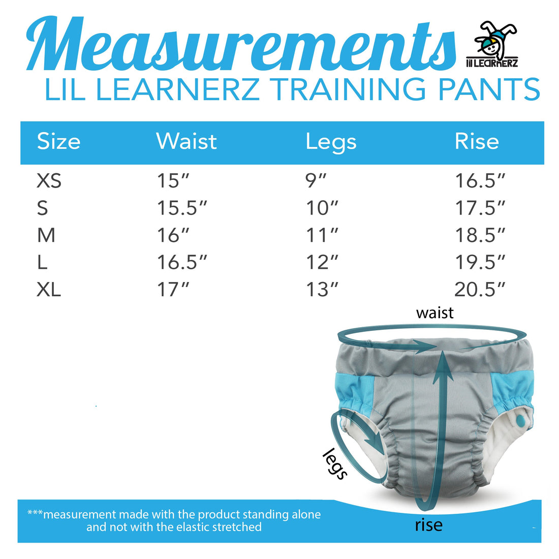 Kanga Care Lil Learnerz Toilet Training Pants, Tokispace & Platinum, Medium