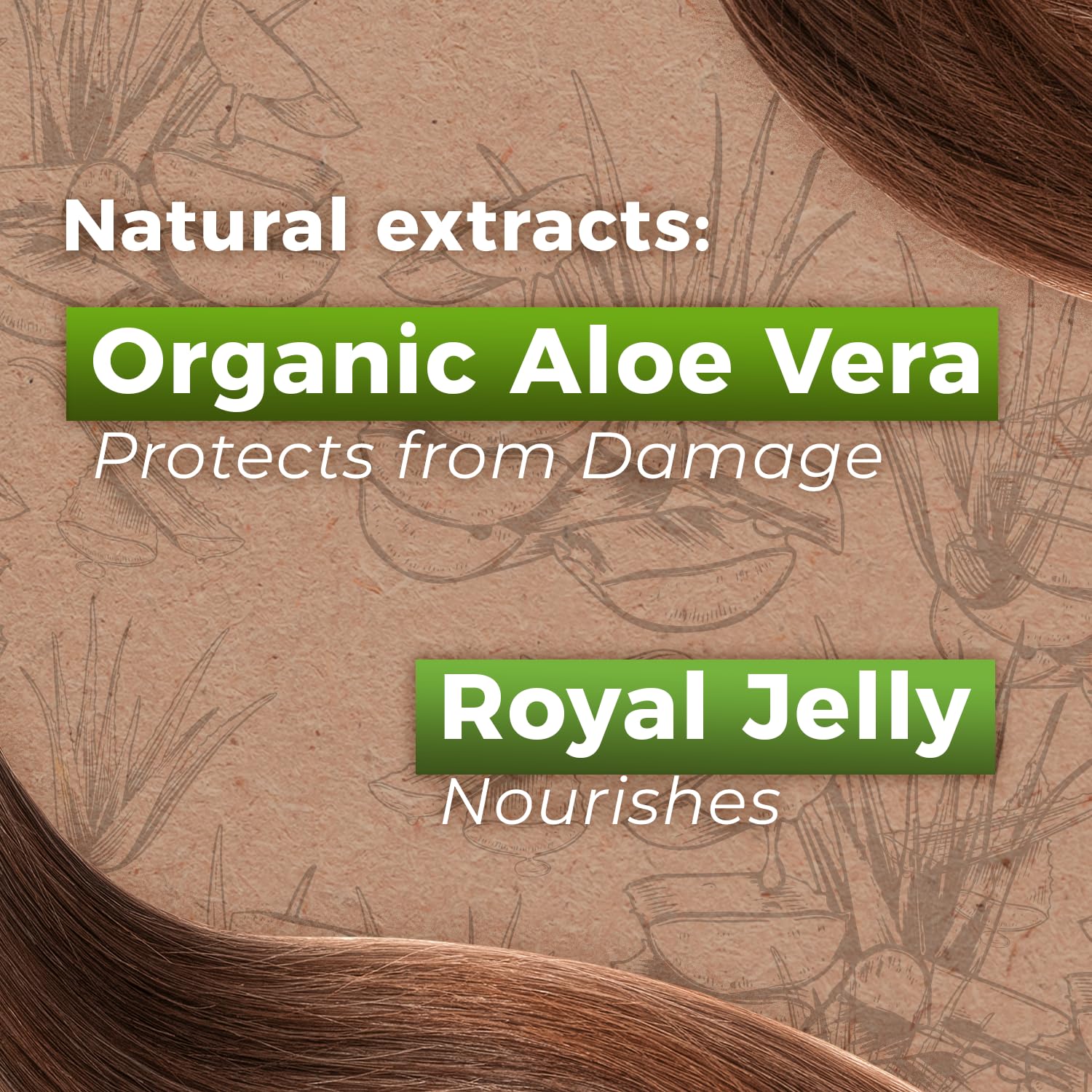 Tio Nacho Anti Damage Royal Jelly & Aloe Vera Deep Repair Shampoo + Conditioner Set - Damaged Hair Repair, Anti Hair Loss - 14 fl oz Each