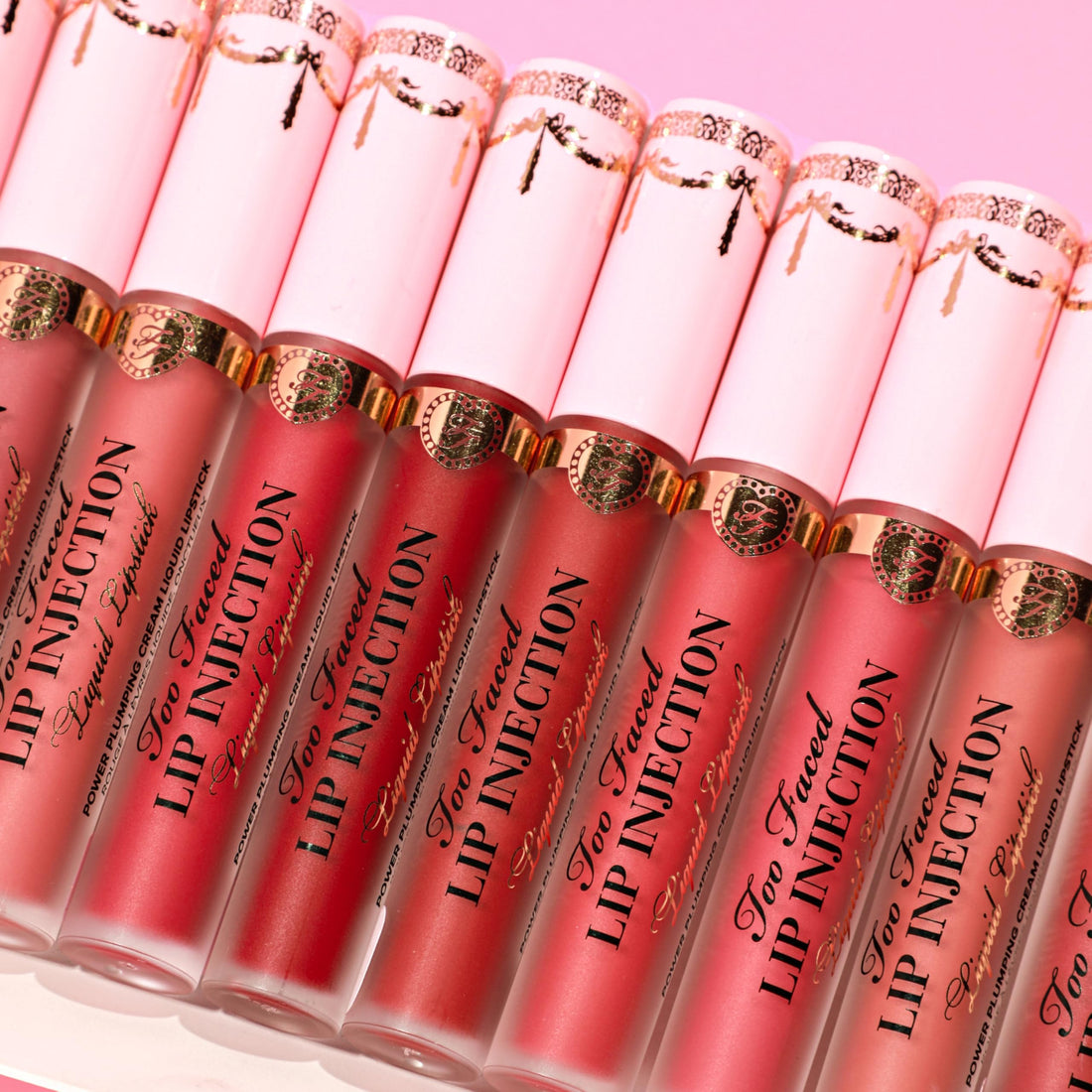 Too Faced Lip Injection Power Plumping Cream Longwear Liquid Lipstick | Hydrating, Matte + Long Lasting, 0.1 Fl Oz, Filler Up