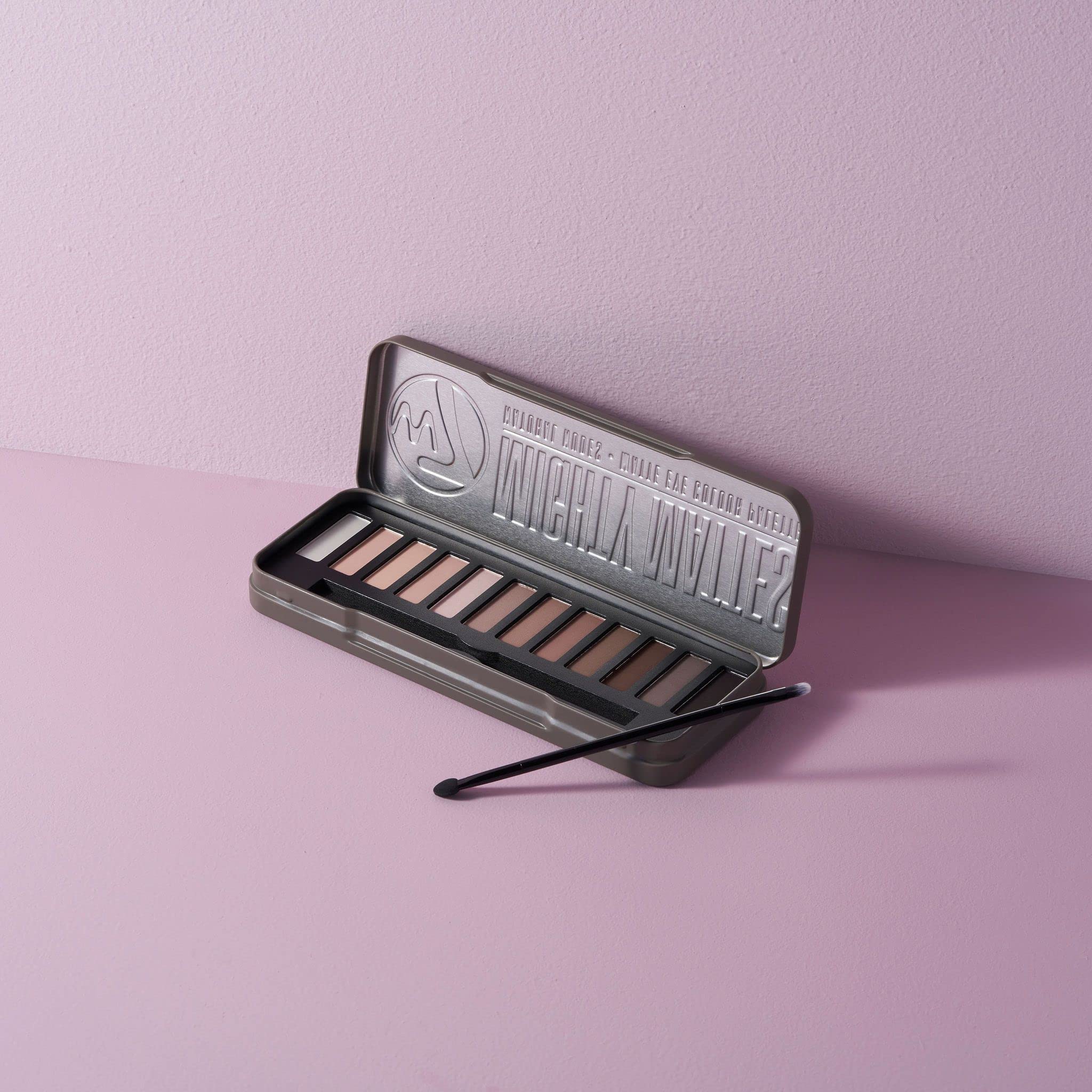 W7 Mighty Mattes Natural Nudes Matte Eye Shadow Colour Palette