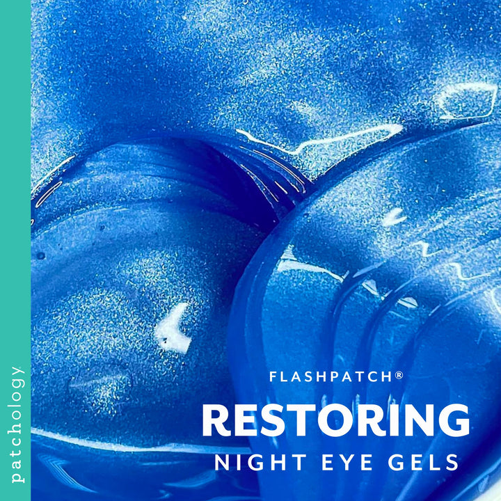 Patchology 5 Piece Flashpatch Restoring Night Eye Gel, 3.2 oz.
