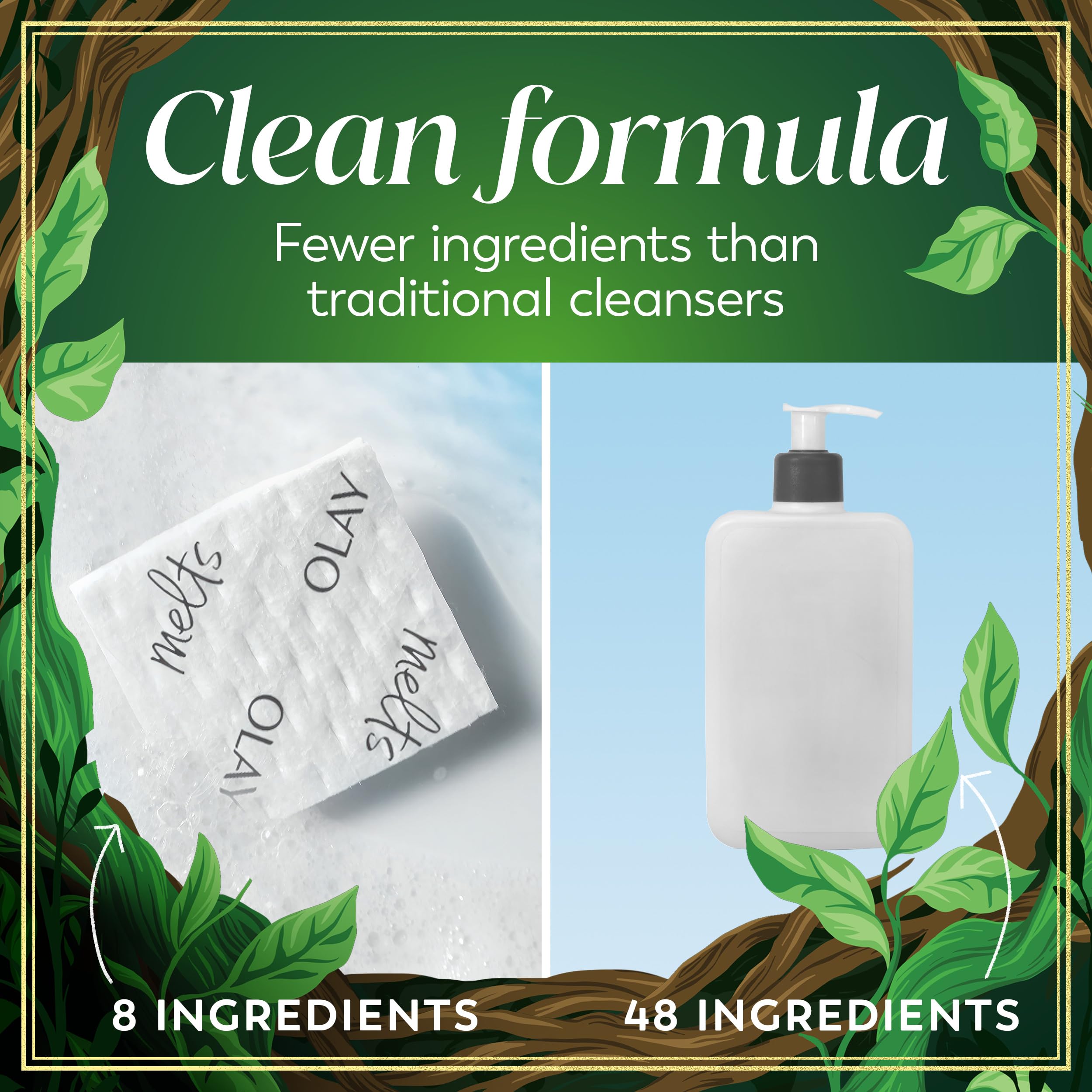 Olay x Wicked: For Good: Perfect Duo Skin Care Set, Skin Care Gift Set, 2pc, Vitamin C Cleansing Melts 12 Count, Super Serum Trial Size 0.4 FL OZ