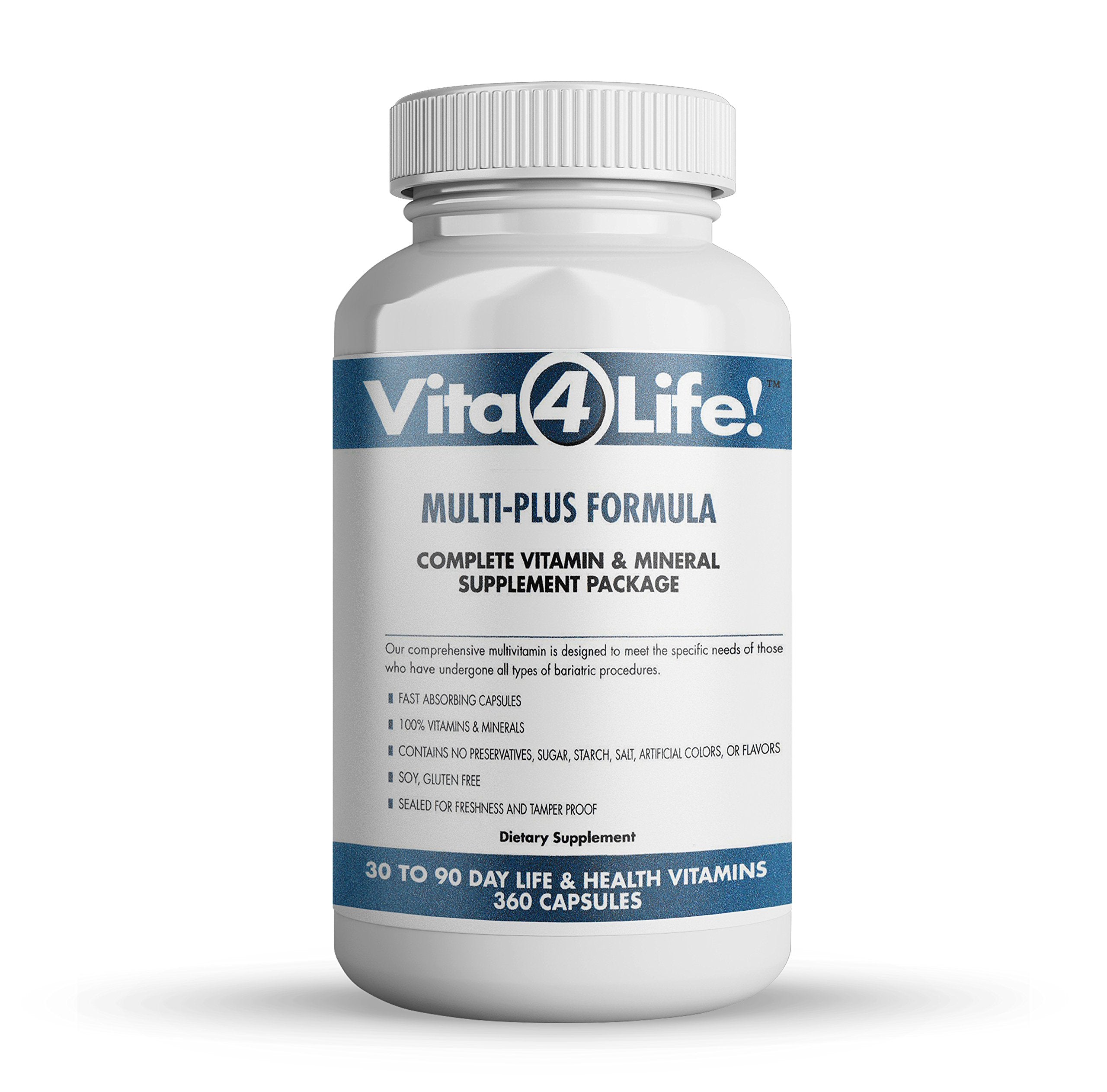 Bariatric Multivitamins, Multi-Plus Formula – (360 Count)