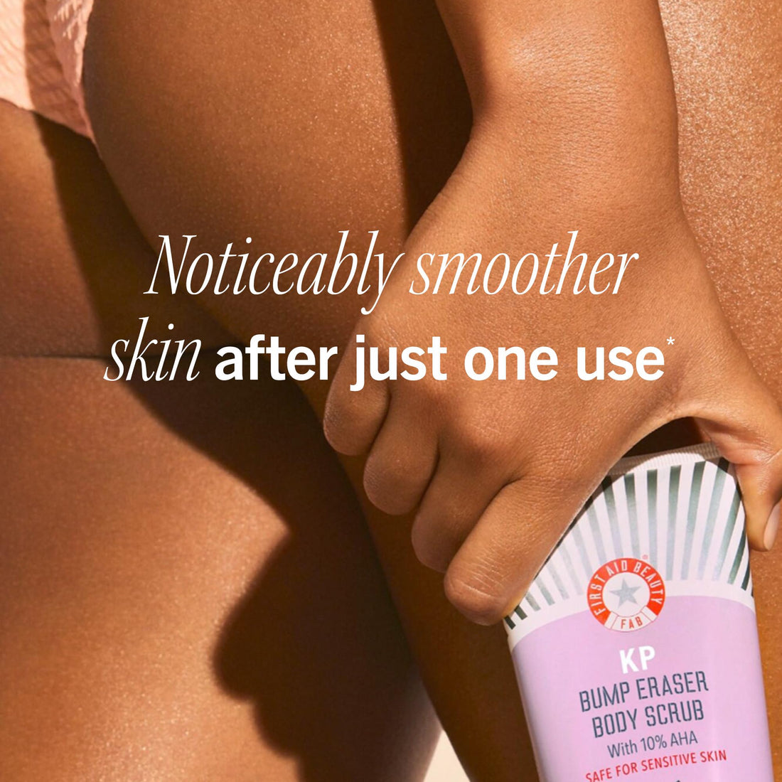 First Aid Beauty Smooth + Fresh Body Kit - Skin Care Gift Set with KP Bump Eraser Body Scrub, Whole Body Deodorant & Ingrown Hair Pads - Travel Friendly Skincare Set