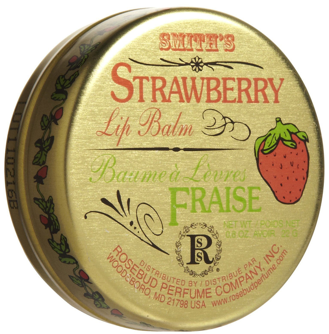 Rosebud Perfume Co. Strawberry Lip Balm Strawberry Lip Balm 0.8 oz