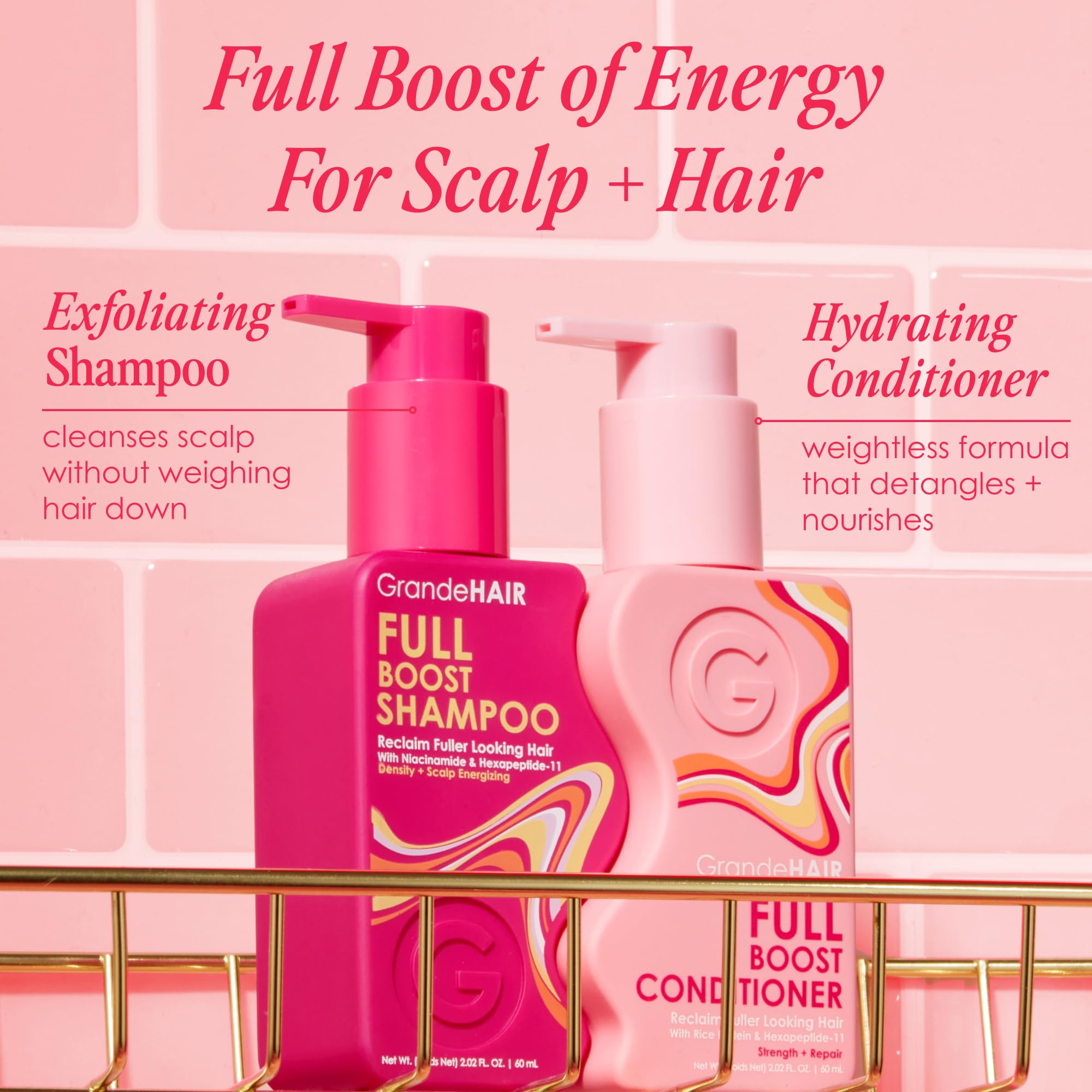 GrandeHAIR Full Cleanse Travel Kit