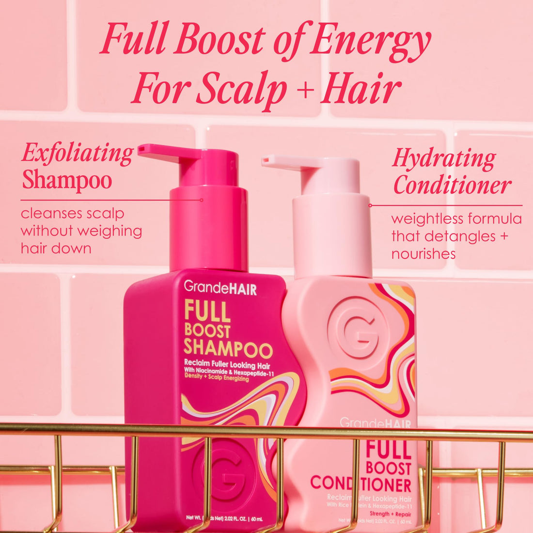 GrandeHAIR Full Cleanse Travel Kit