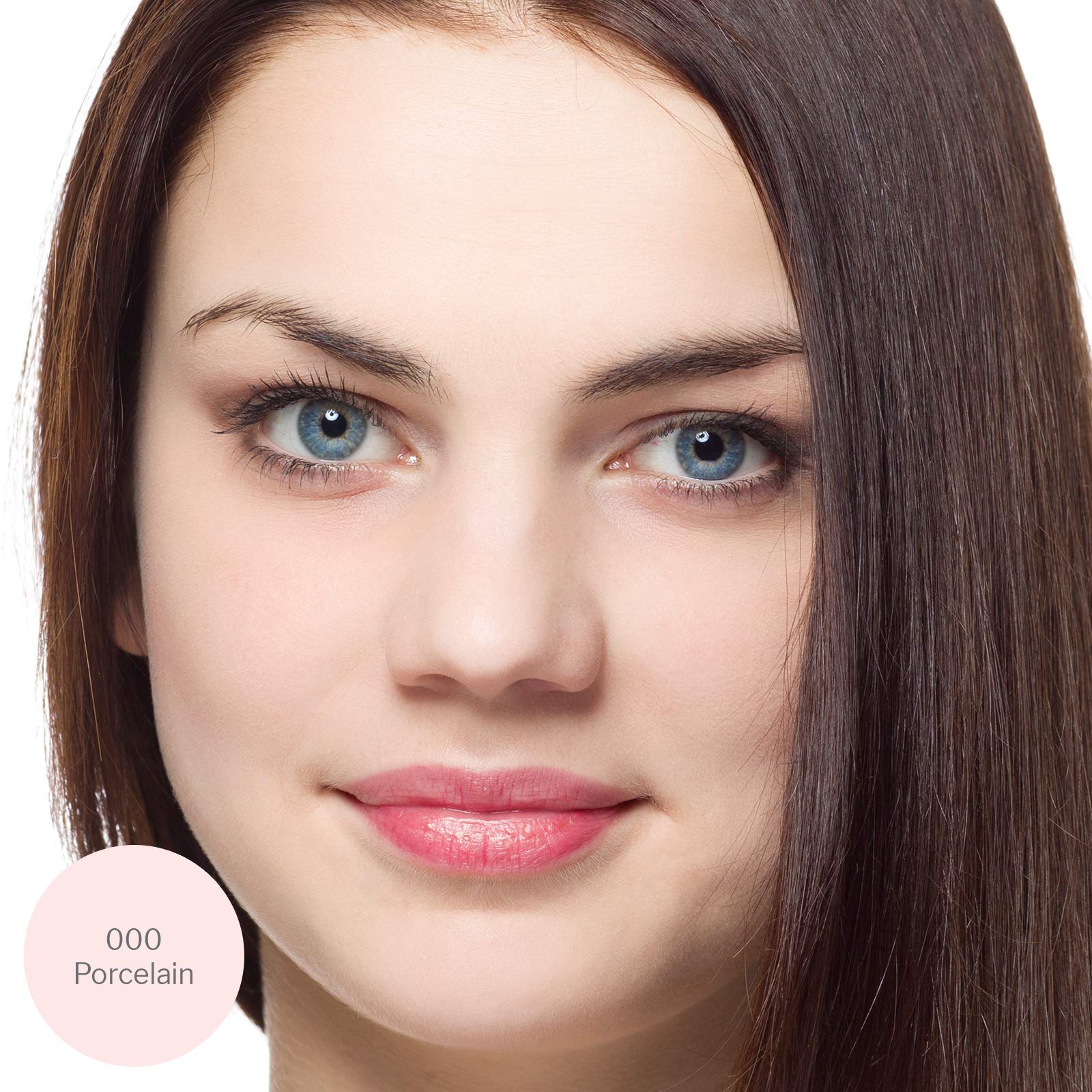 Camera Stick Foundation by Luscious Cosmetics. Full Coverage Cream Foundation Cruelty-Free and Vegan Makeup. (000 Porcelain)