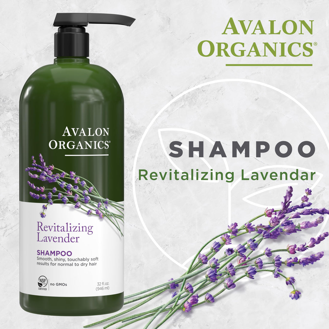 Avalon Nourish Shampoo Lavender 32 Ounce