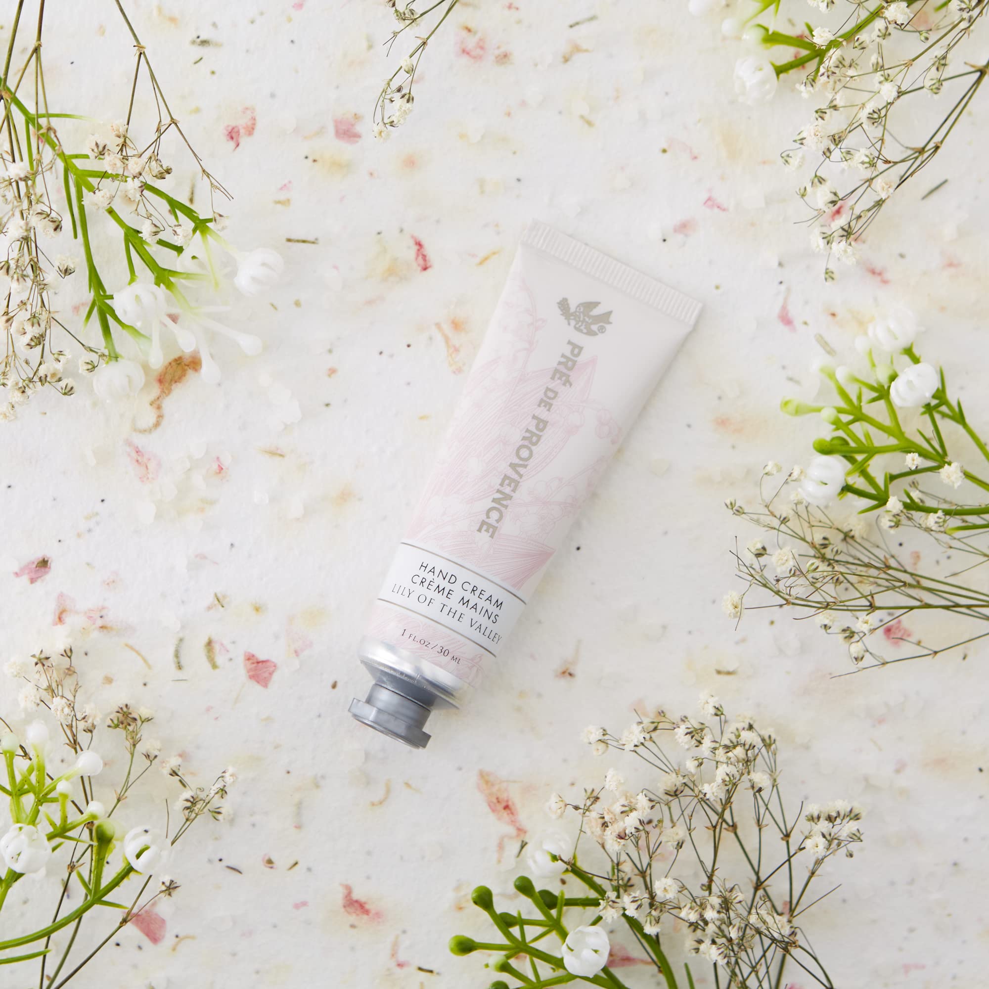 Pre de Provence Collection Shea Butter Enriched Soothing & Moisturizing, Hand Cream, 1 fl oz, Lily of the Valley