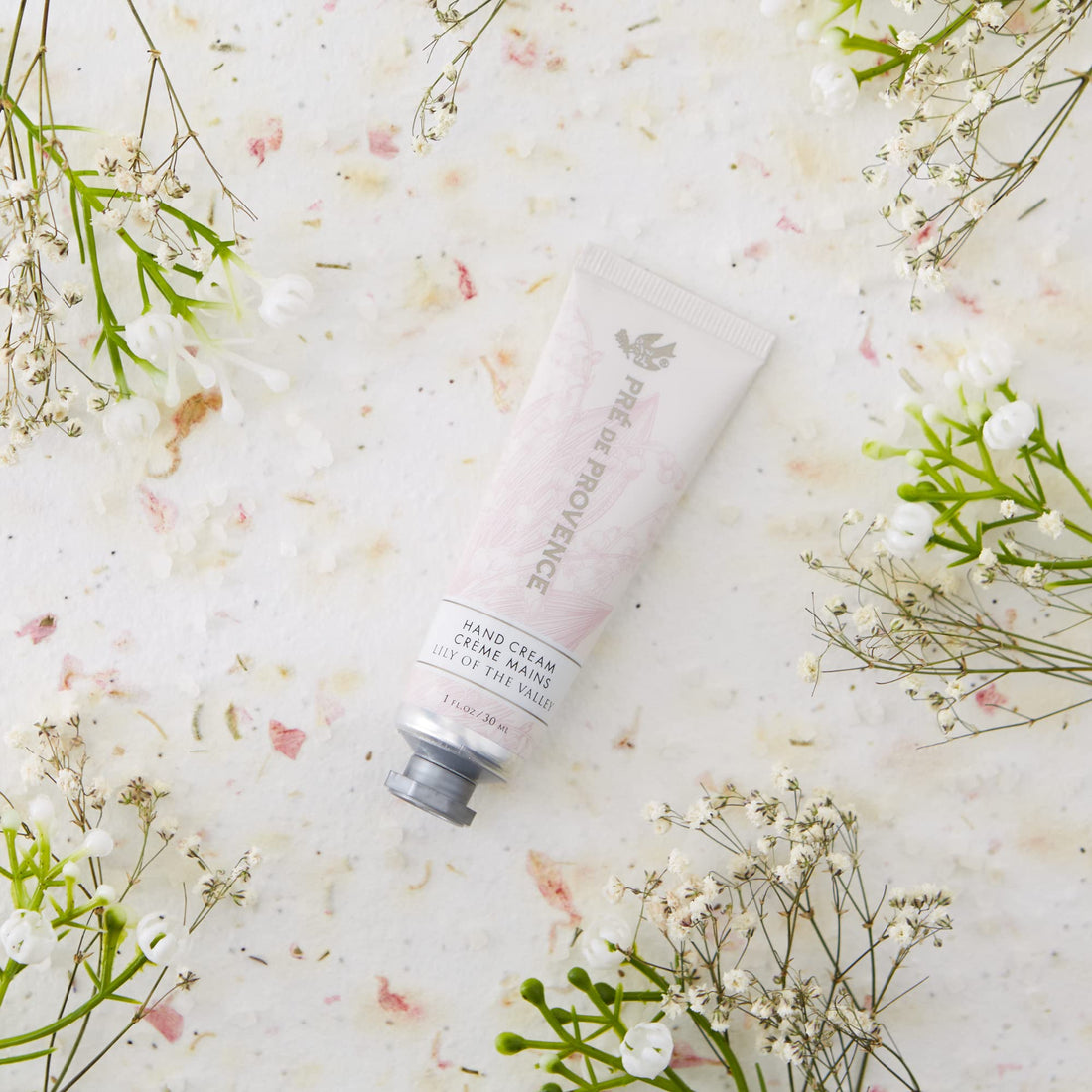Pre de Provence Collection Shea Butter Enriched Soothing & Moisturizing, Hand Cream, 1 fl oz, Lily of the Valley