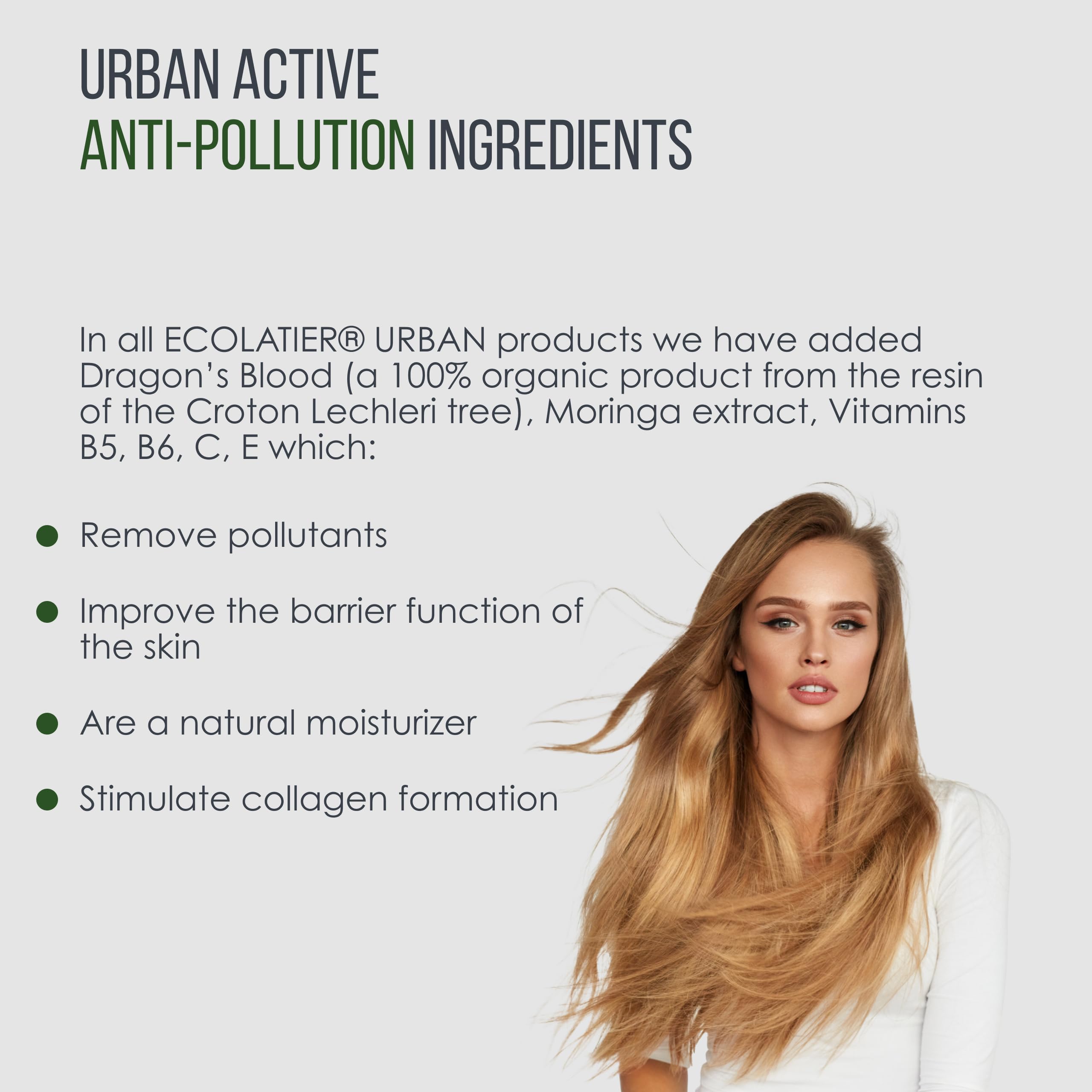 ECOLATIÈR Volume Boosting Hair Balm for Thin Hair - Volumizing Deep Conditioner, Vegan and Sulfate-Free, Hair Treatment for Men & Women, Adds Body and Shine, 98.6% Natural Ingredients, 13.5 Fl Oz