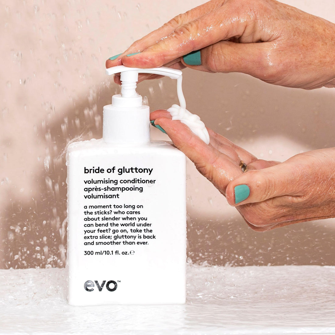 EVO Bride of Gluttony Volumizing Conditioner - Protects Hair Color - Reduces Frizz and Tones Hair Color - 300ml / 10.1fl.oz