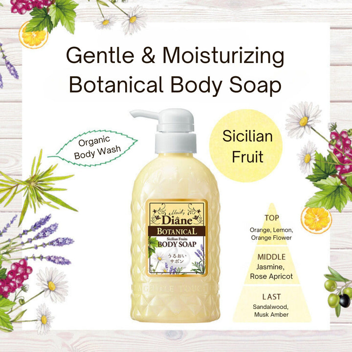 Moist Diane Botanical Body Soap Sicilian Fruits
