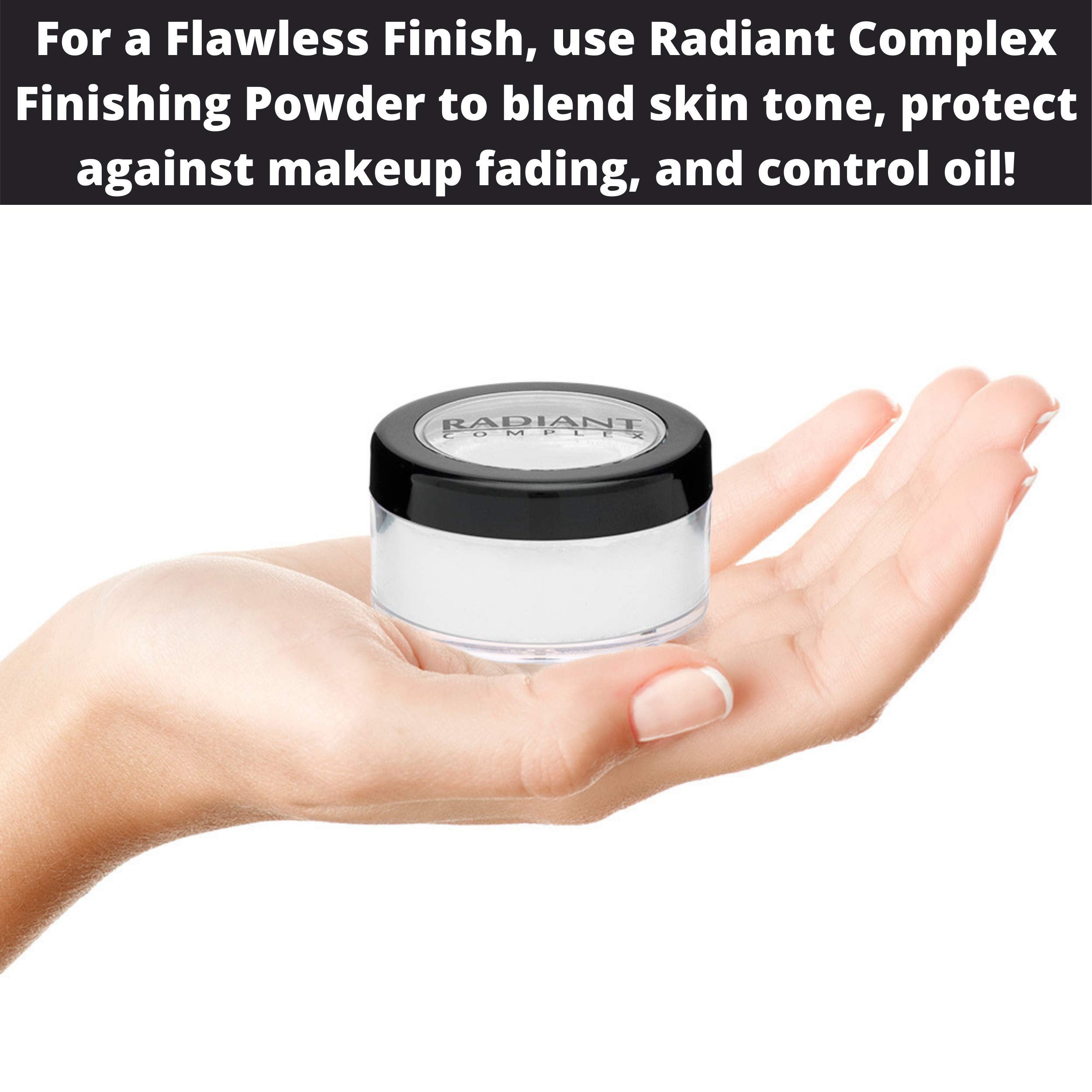 Finishing Powder by Radiant Complex - Translucent Loose Powder - Perfect for Setting Makeup