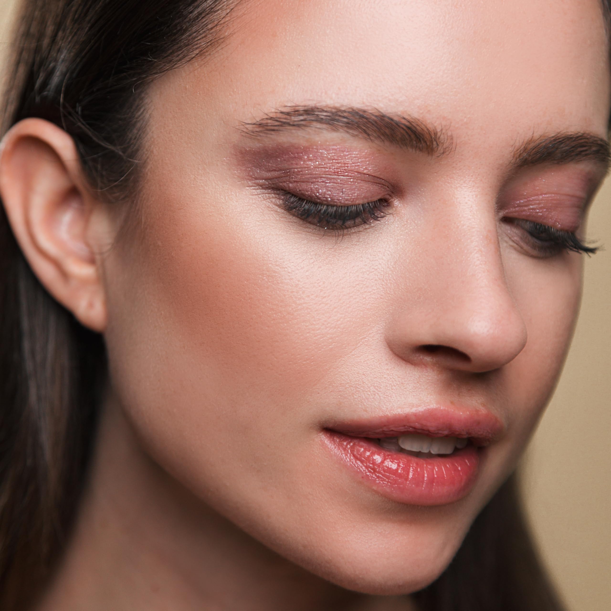 Zev Eyeshadow Stick – ShadeRush 2-in-1 Cream Eyeshadow Stick – Cream-to-Powder Eye Shadow with Built-in Smudger – Shimmer Makeup – Waterproof and Crease-Proof – Mauve Shimmer