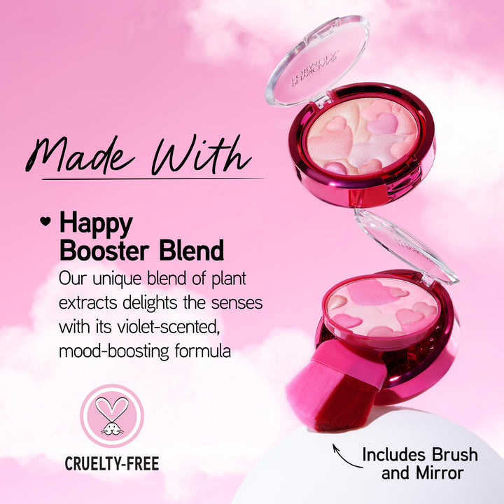 Physicians Formula Happy Heart Glow & Mood Boosting Blush, Natural, Dermatologist Tested - Rose