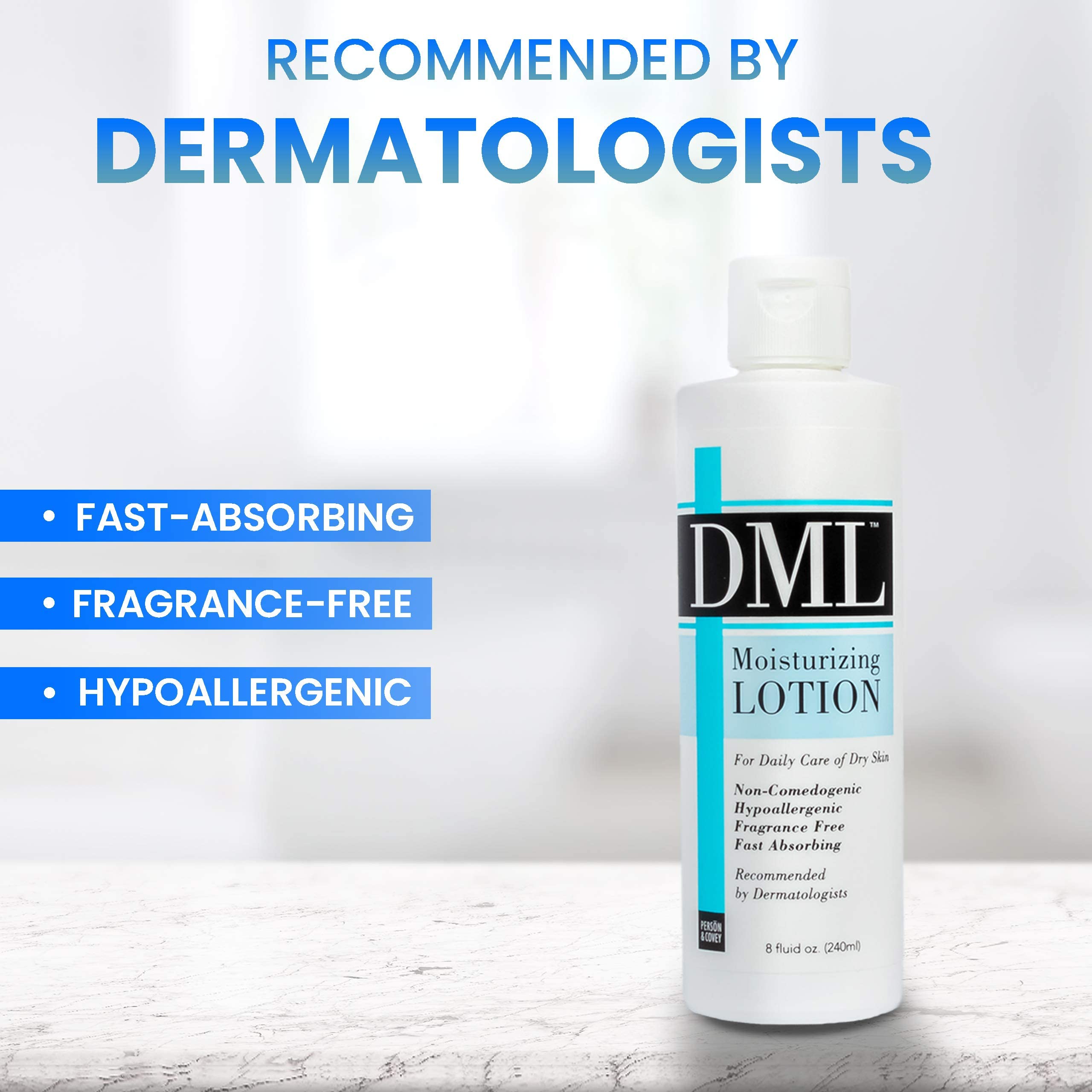Dml Moisturizing Lotion, Fragrance Free - 8 Oz by DML