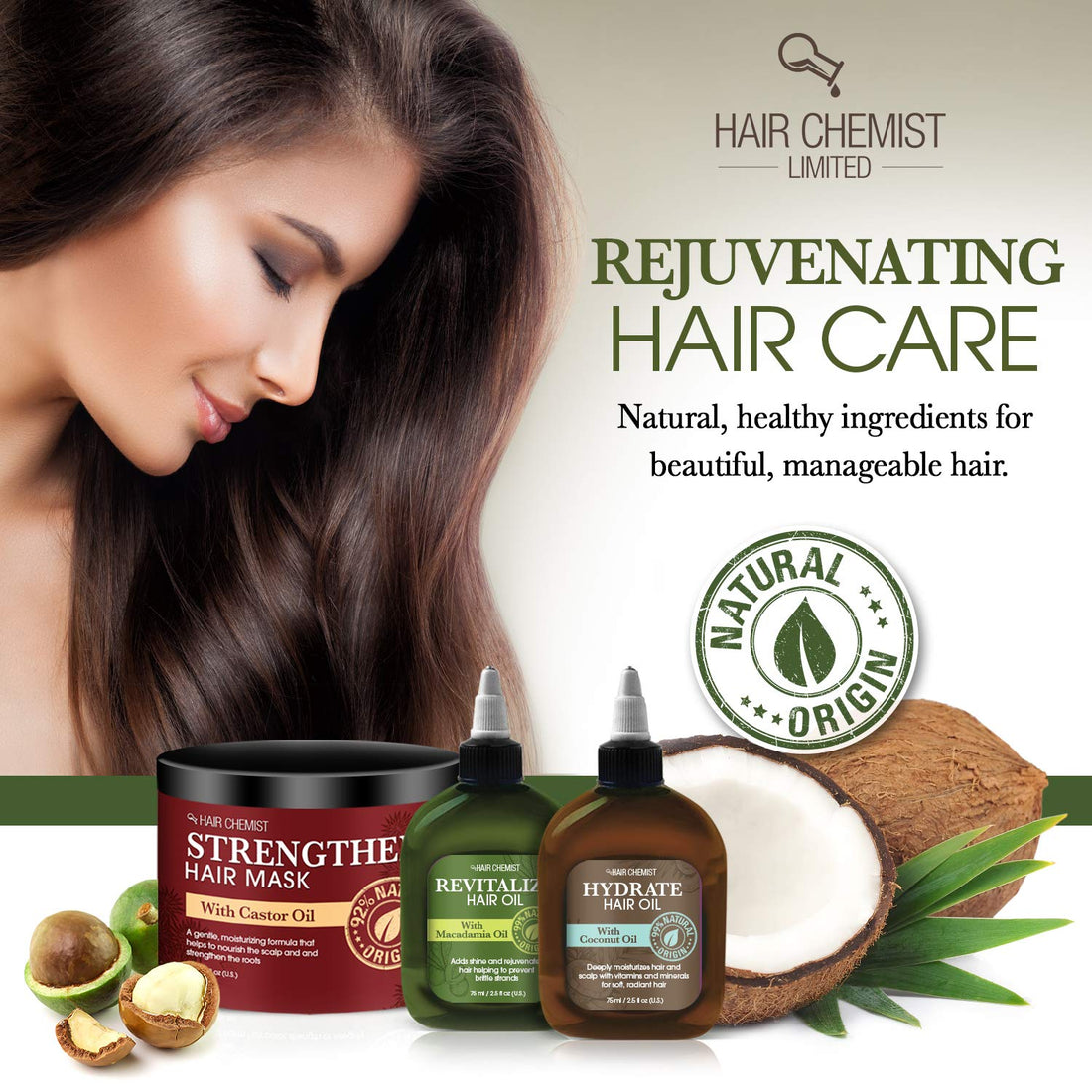 Hair Chemist Macadamia Oil Hair Serum, 4 Ounce