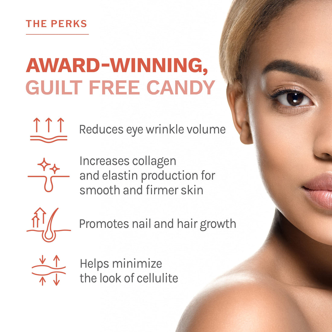 Reserveage Nutrition Collagen Candy, Collagen Supplement for Skin Care, Hair Growth, Collagen Booster for Nail Care, Supports Elastin Production, Paleo and Keto, Sour Apple, 2.3 Ounces (20 Servings)