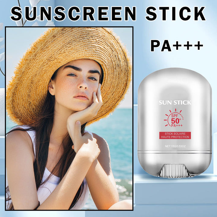 NVLEPTAP Sun Stick SPF50 Sun Stick Pro Protector Solar En Barra Sunscreen Stick for Face Body Refreshing Non Greasy Sun Stick UV Protection