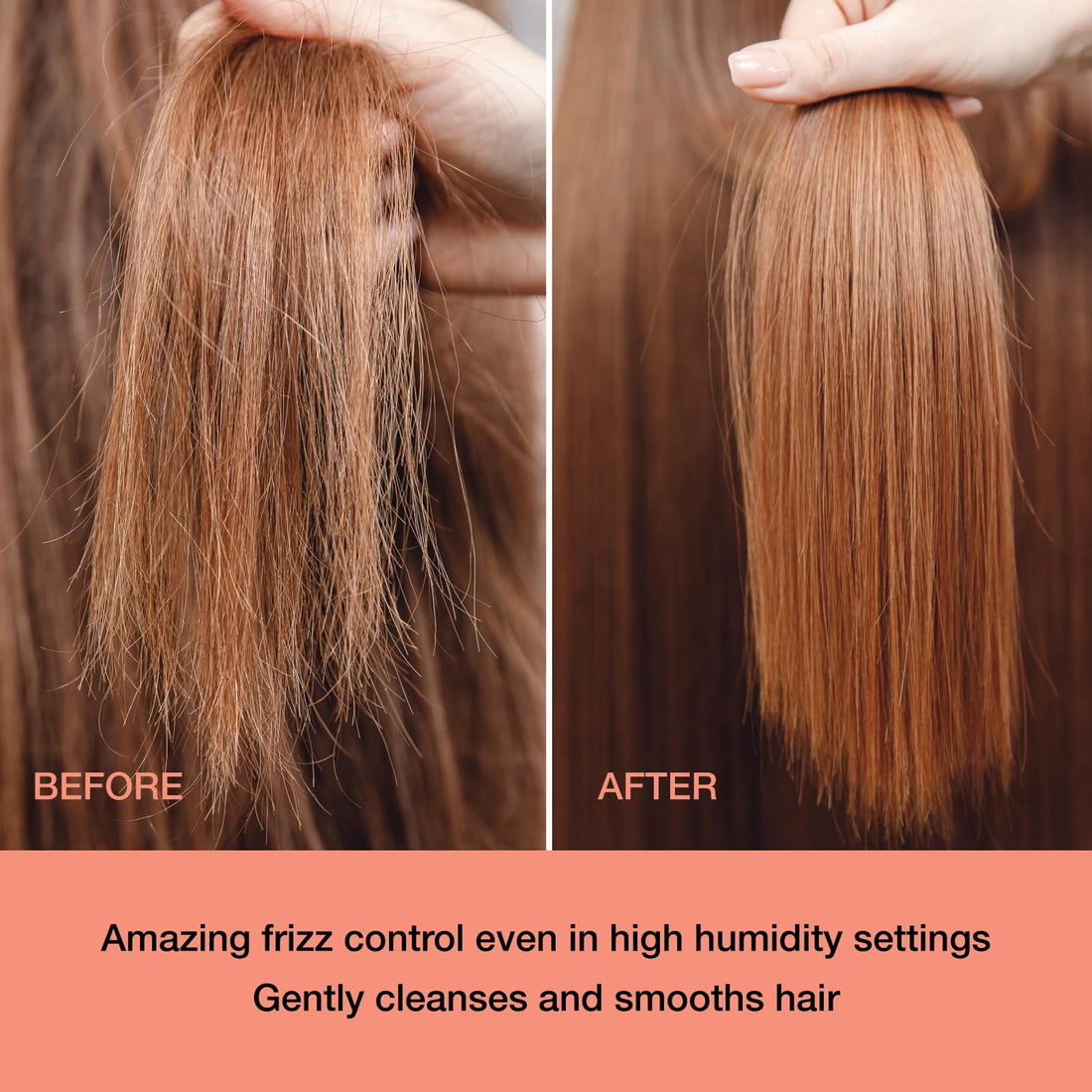 Ginger Lily Farms Salon Formula FrizzFreeze Pro Anti-Frizz Shampoo for Frizzy Hair, 100% Vegan & Cruelty-Free, 1 Gallon (128 fl oz) Refill