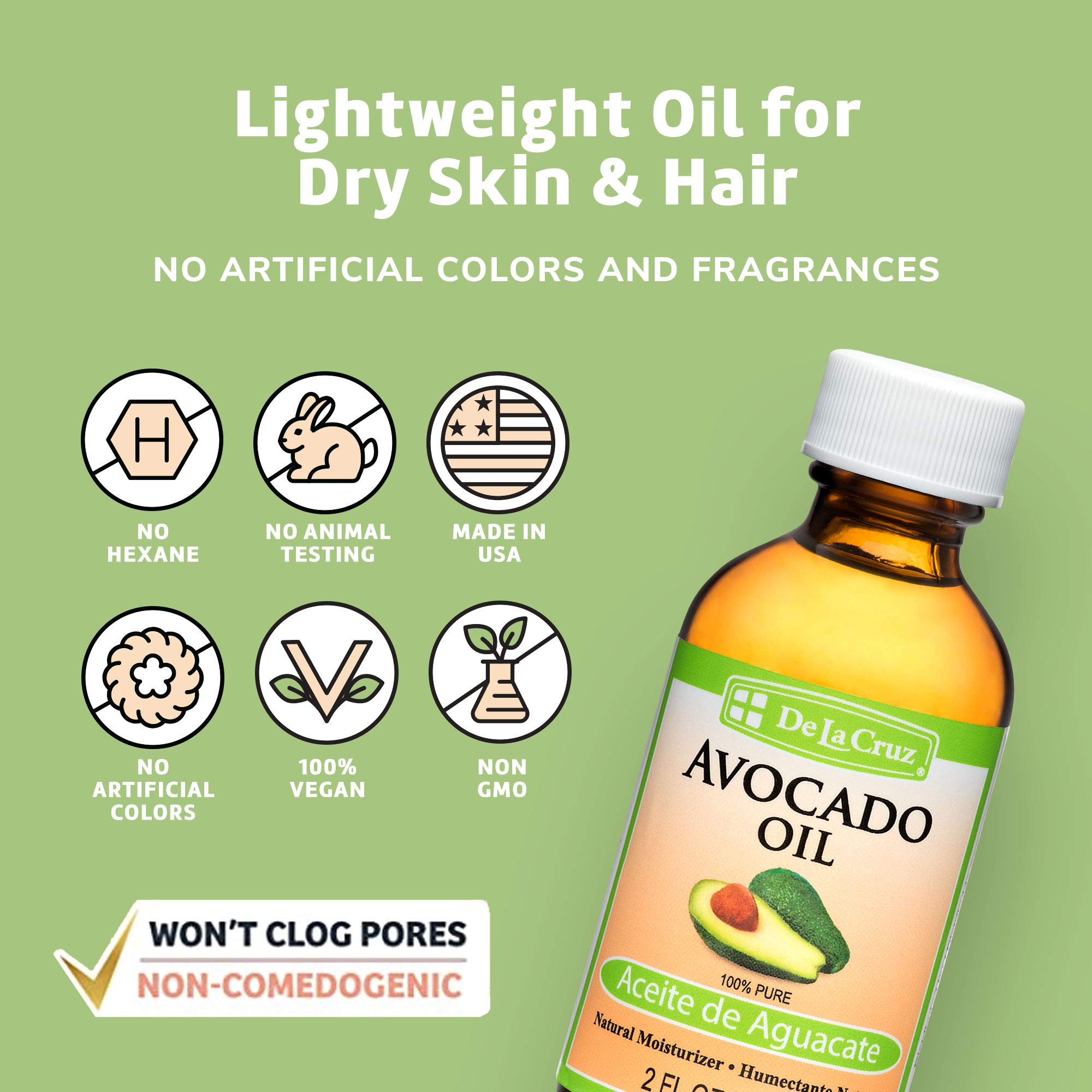 Avocado Oil - Aceite De Aguacate - De La Cruz