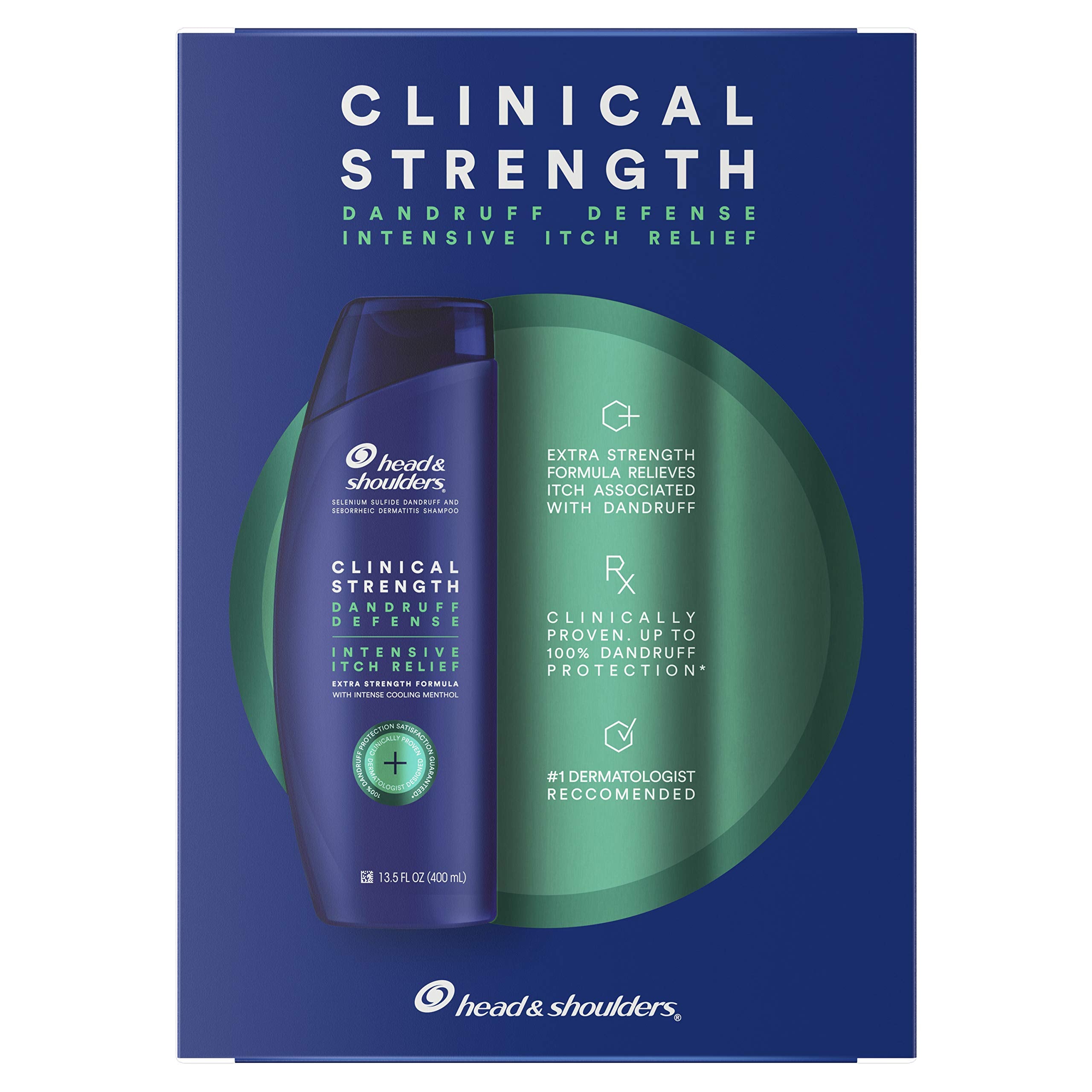Head & Shoulders Clinical Strength Shampoo Twin Pack 13.5 Oz Each