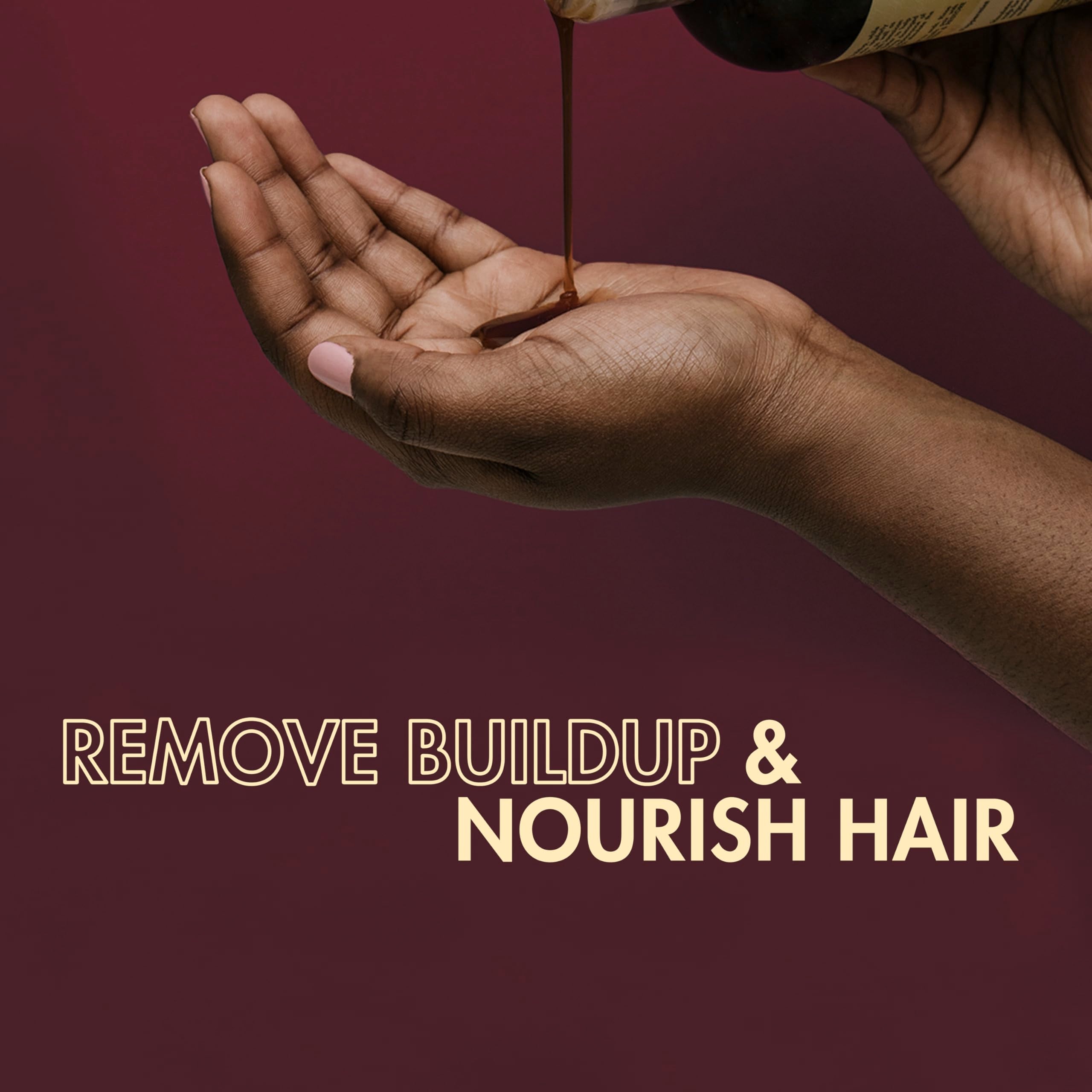 SheaMoisture Strengthen & Restore Shampoo, Conditioner & Leave-In Bundle Jamaican Black Castor Oil 3 Pack to Cleanse & Nourish Dry, Damaged Hair