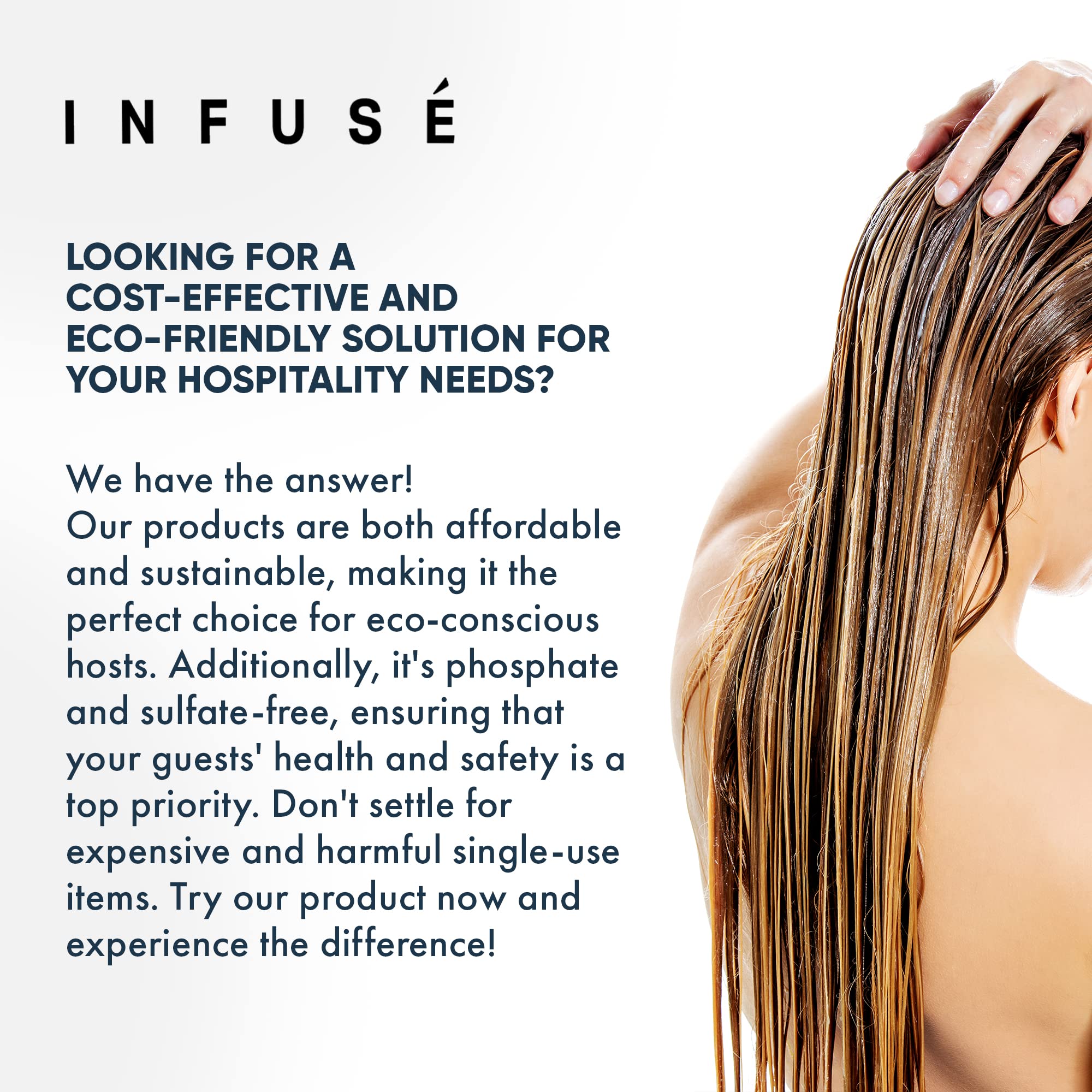 Terra Pure Infuse Lavender Mint Hotel Conditioner | 1 Gallon | For Hospitality & Vacation Rentals to Refill Dispensers | (4 Gallons)