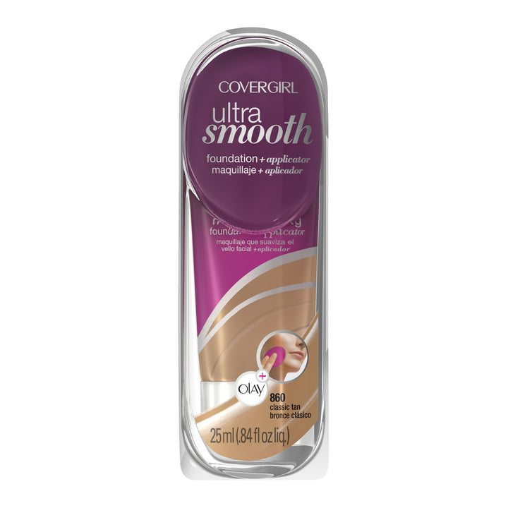 CoverGirl Ultrasmooth Foundation Plus Applicator, Classic Tan 860,