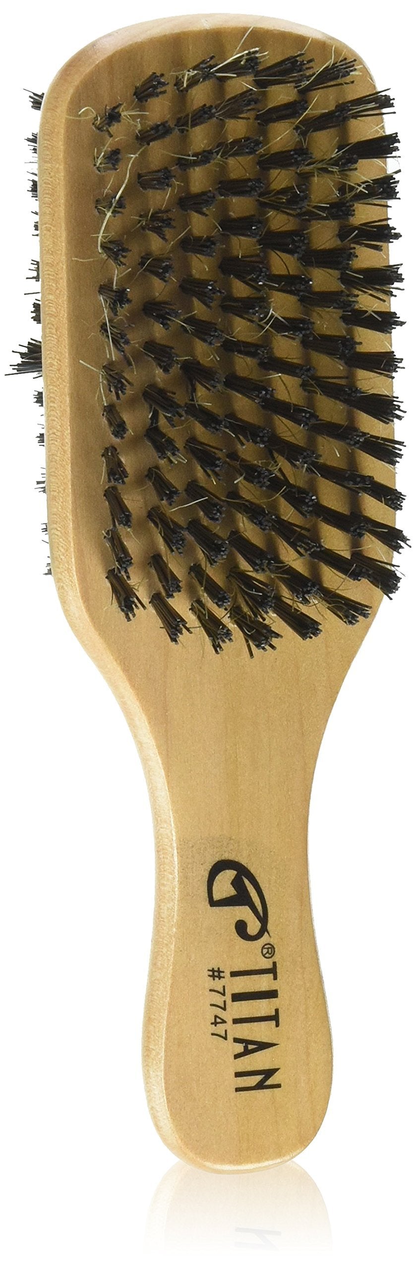Titan Classic Double Sided No.7747 Wave Hair Brush, Tan