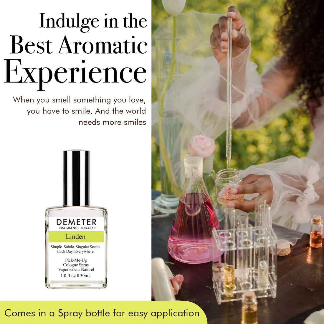 Demeter Cologne Spray, Linden, 1 oz.