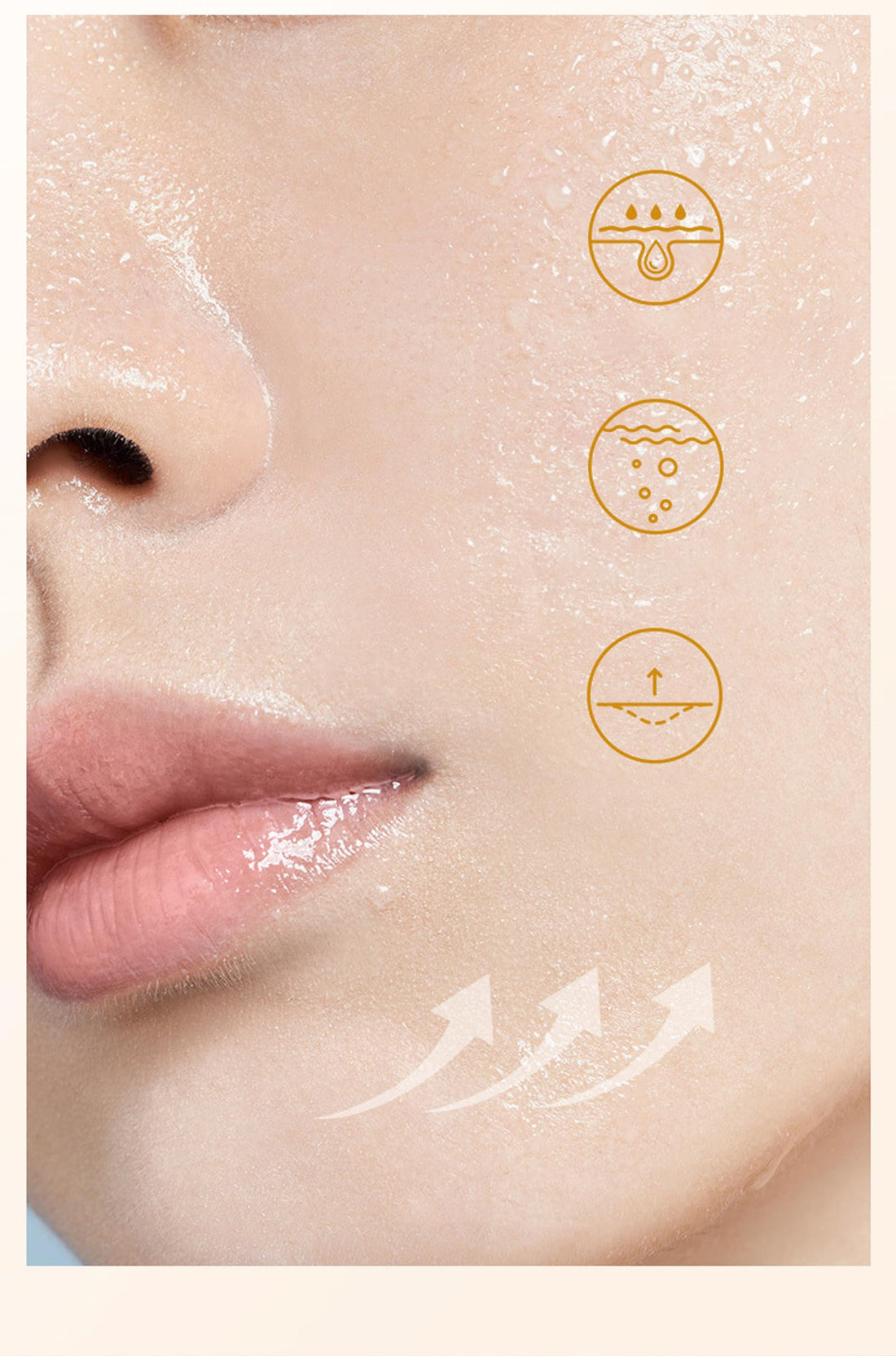 Snail Mucin Pearl Serum Essence With High Concentration Sodium Hyaluronate & Carbomer, Facial Firming, Skin Hydrating Tender Silky Soft Moisturizing Anti-Wrinkles; 30ml(1 fl oz); DBZ