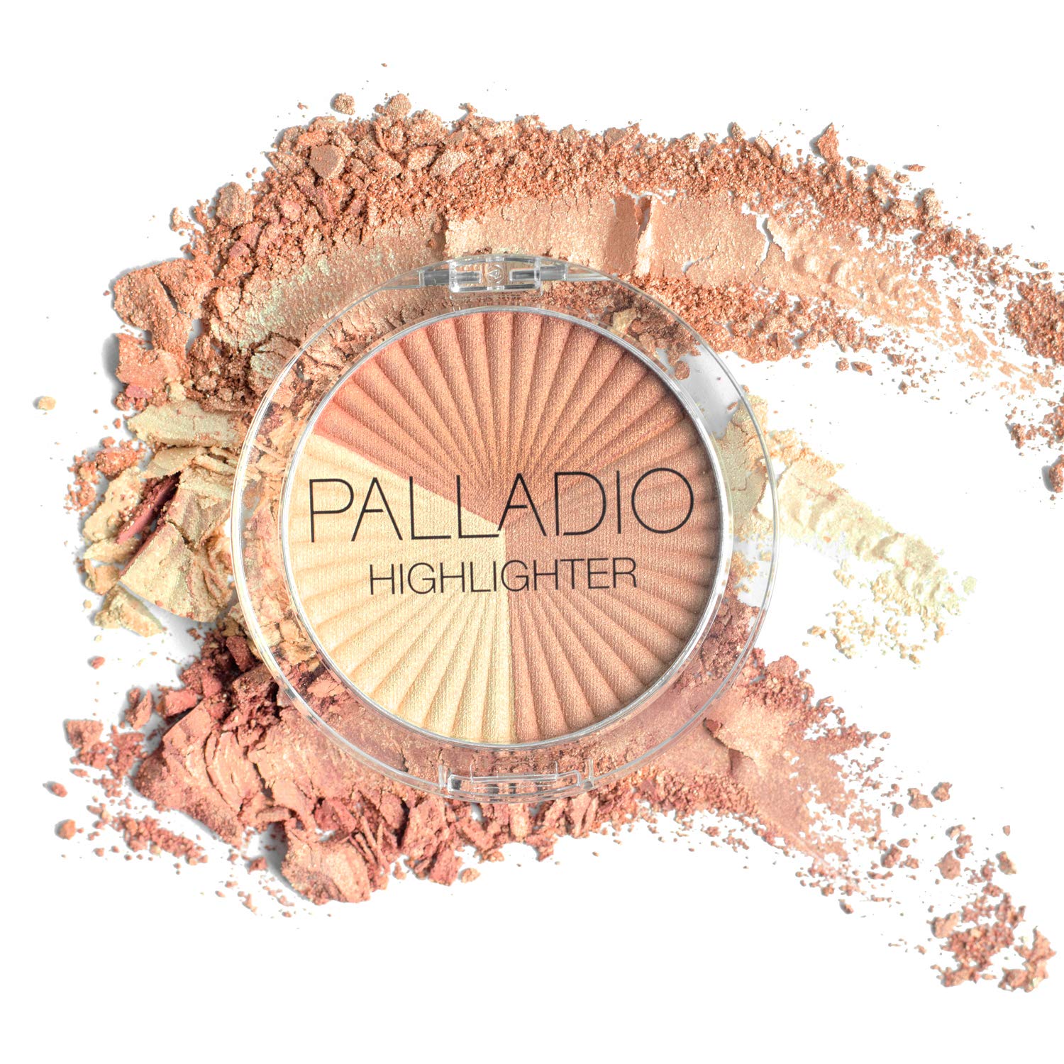 Palladio Sunkissed Highlighter, radiant shades that sculpts, defines, and highlights in a creamy soft application (Soulmate)
