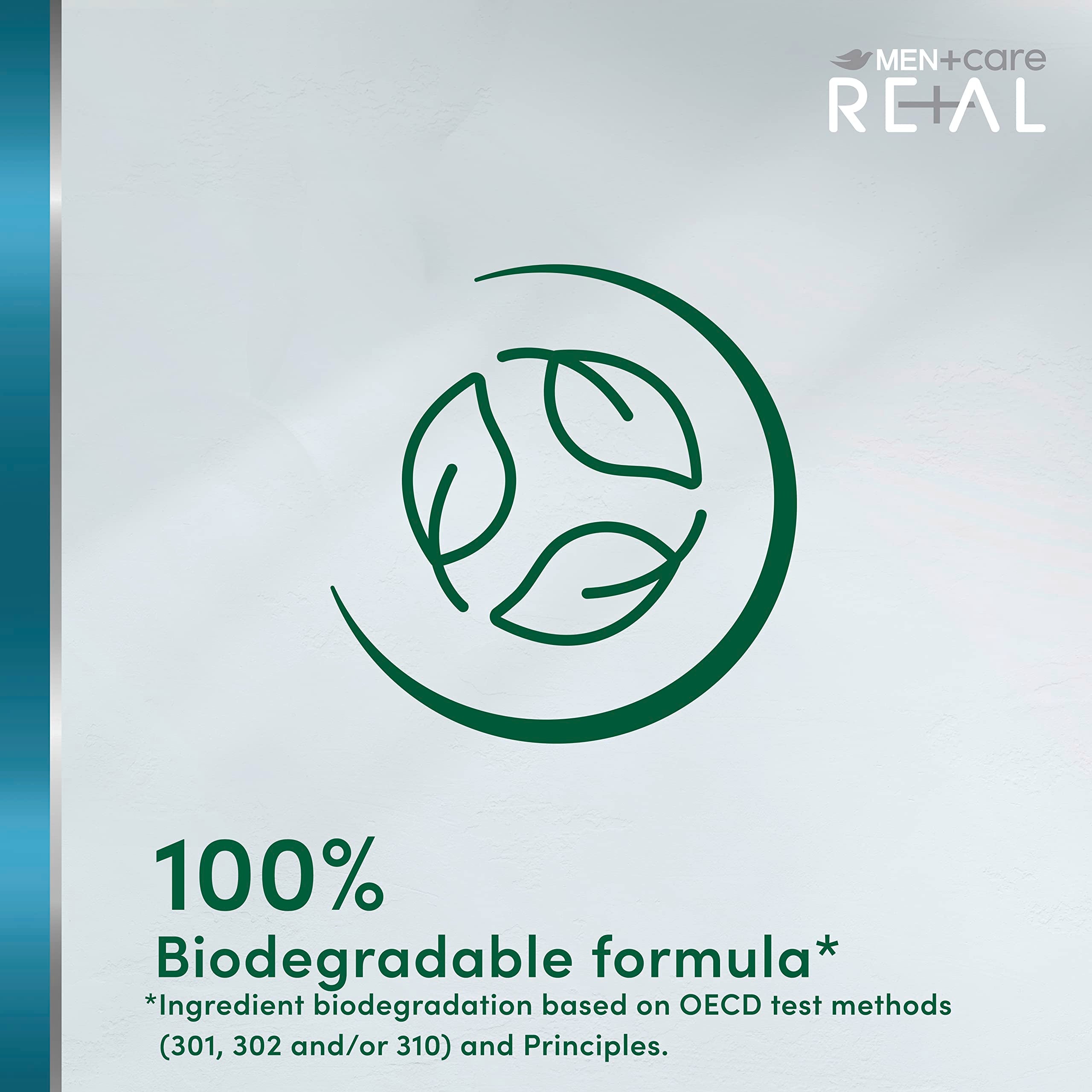 DOVE MEN + CARE Real Bio-Mimetic Care Hair Care Renew 2 Count For Dull, Dry Hair Sulfate-Free Shampoo + Conditioner with Coco Fatty Acid + Vegan 10 Oz