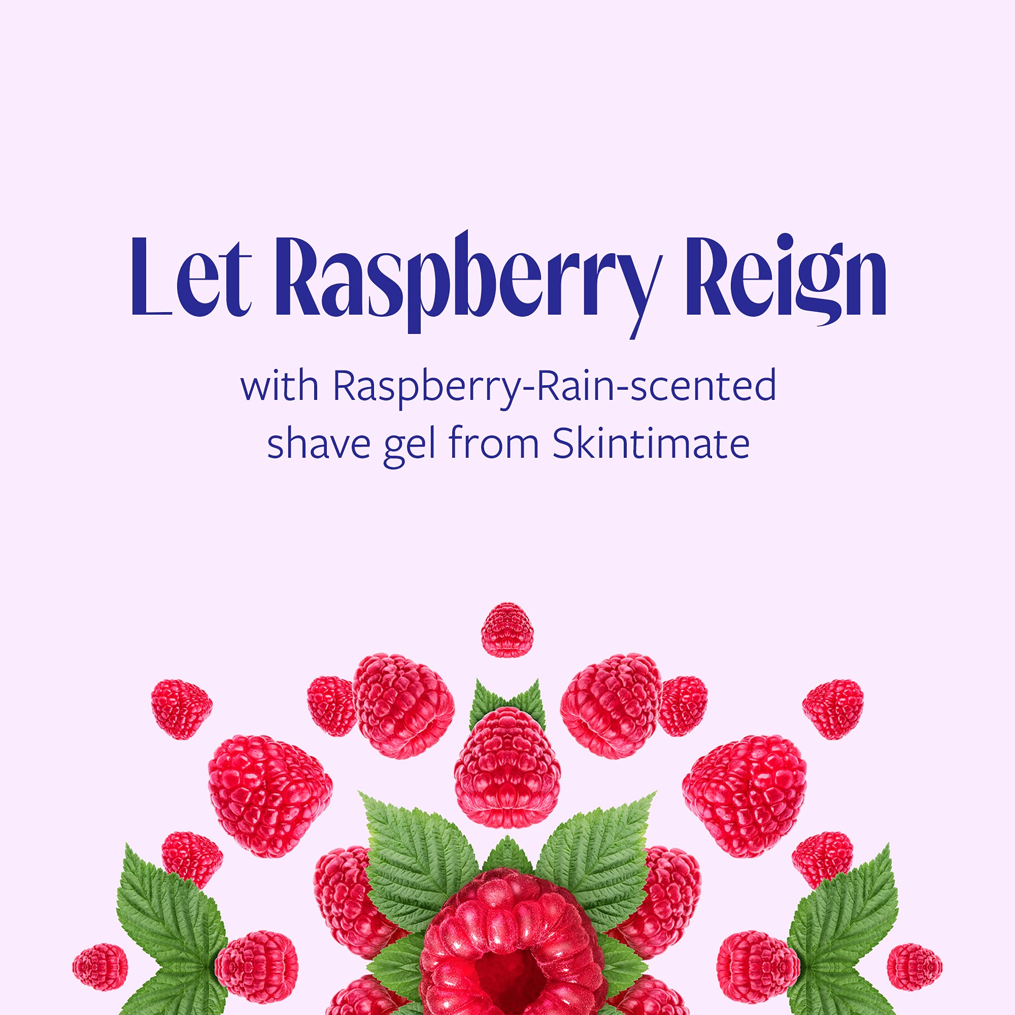 Schick Skintimate Signature Scents Moisturizing Shave Gel-Raspberry Rain, Travel Size, 2.75 Oz. (Pack of 24)